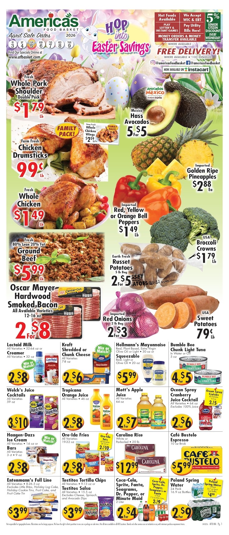 Weekly Specials | Print Weekly Specials Weekly Specials