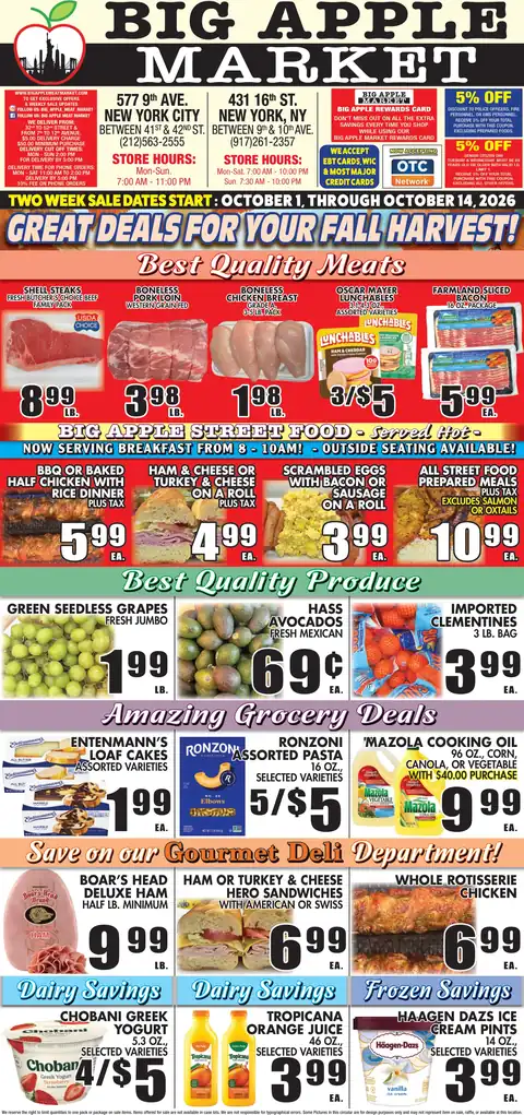 Big Apple Meat Market