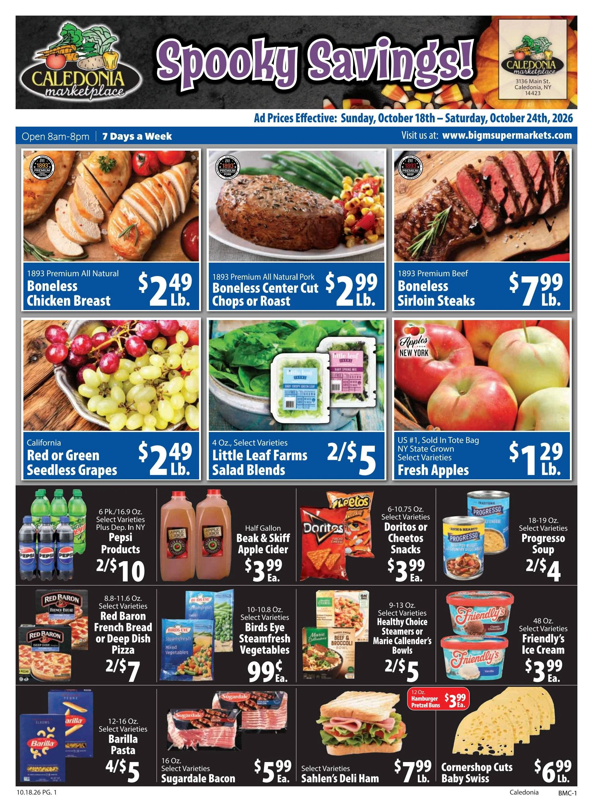 Big M Supermarkets Weekly Ad 10/18/2026 - 10/24/2026 - Page 1