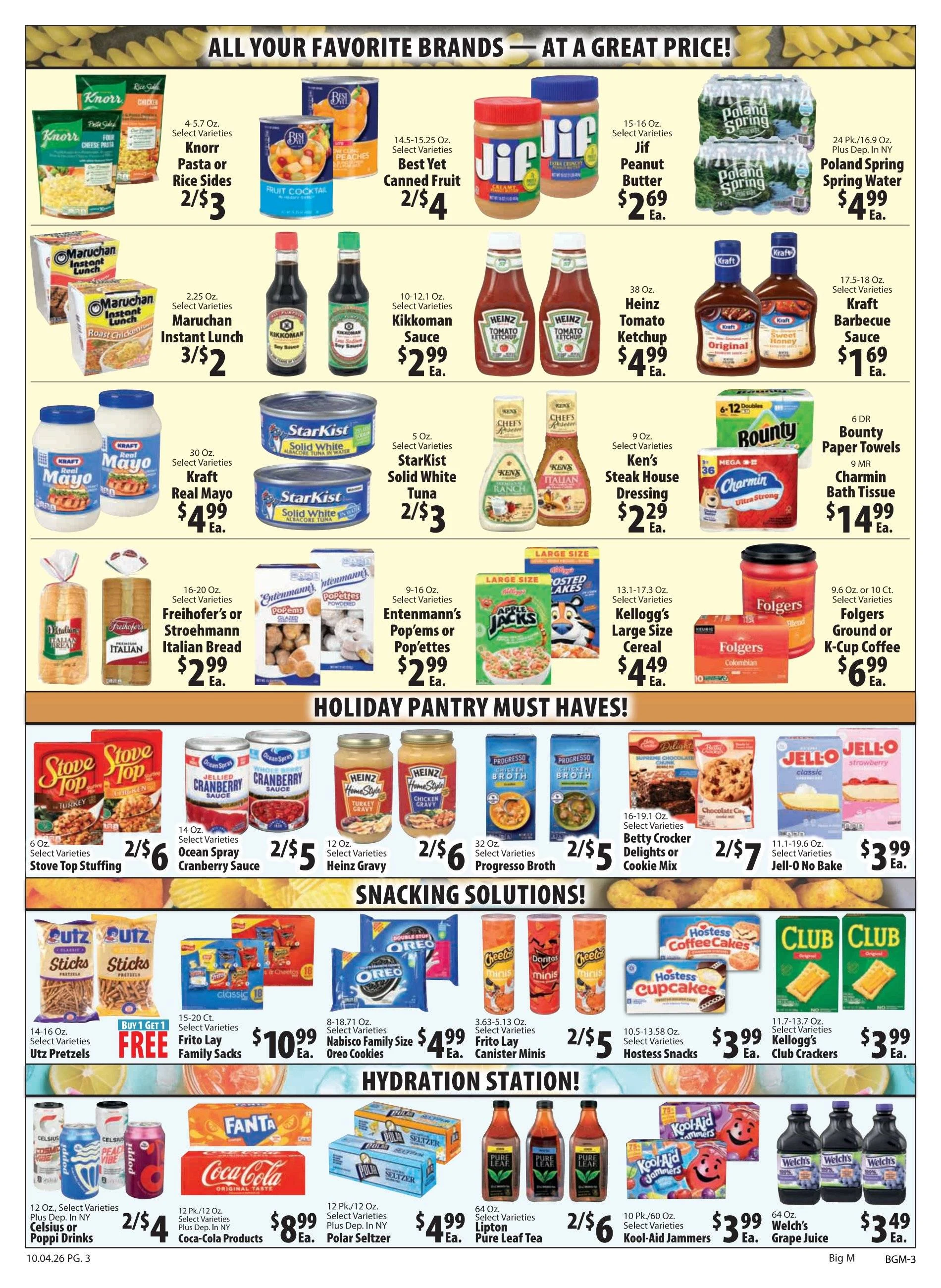 Big M Supermarkets Weekly Ad 10/4/2026 - 10/10/2026 - Page 3