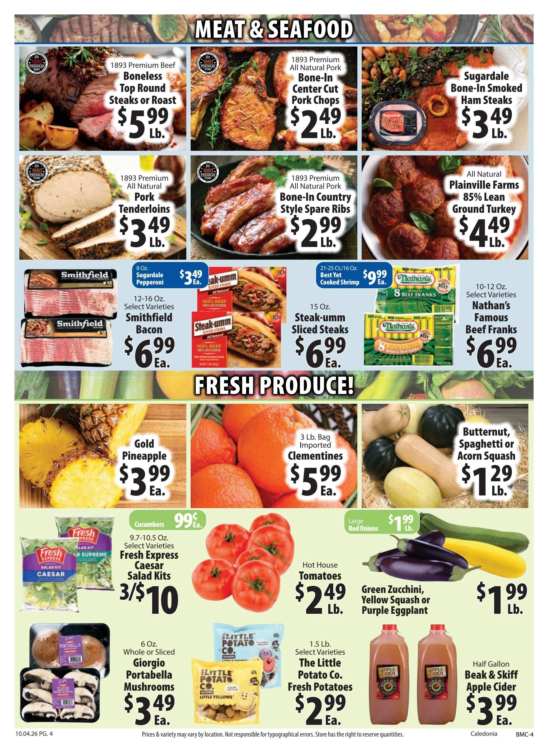 Big M Supermarkets Weekly Ad 10/4/2026 - 10/10/2026 - Page 4