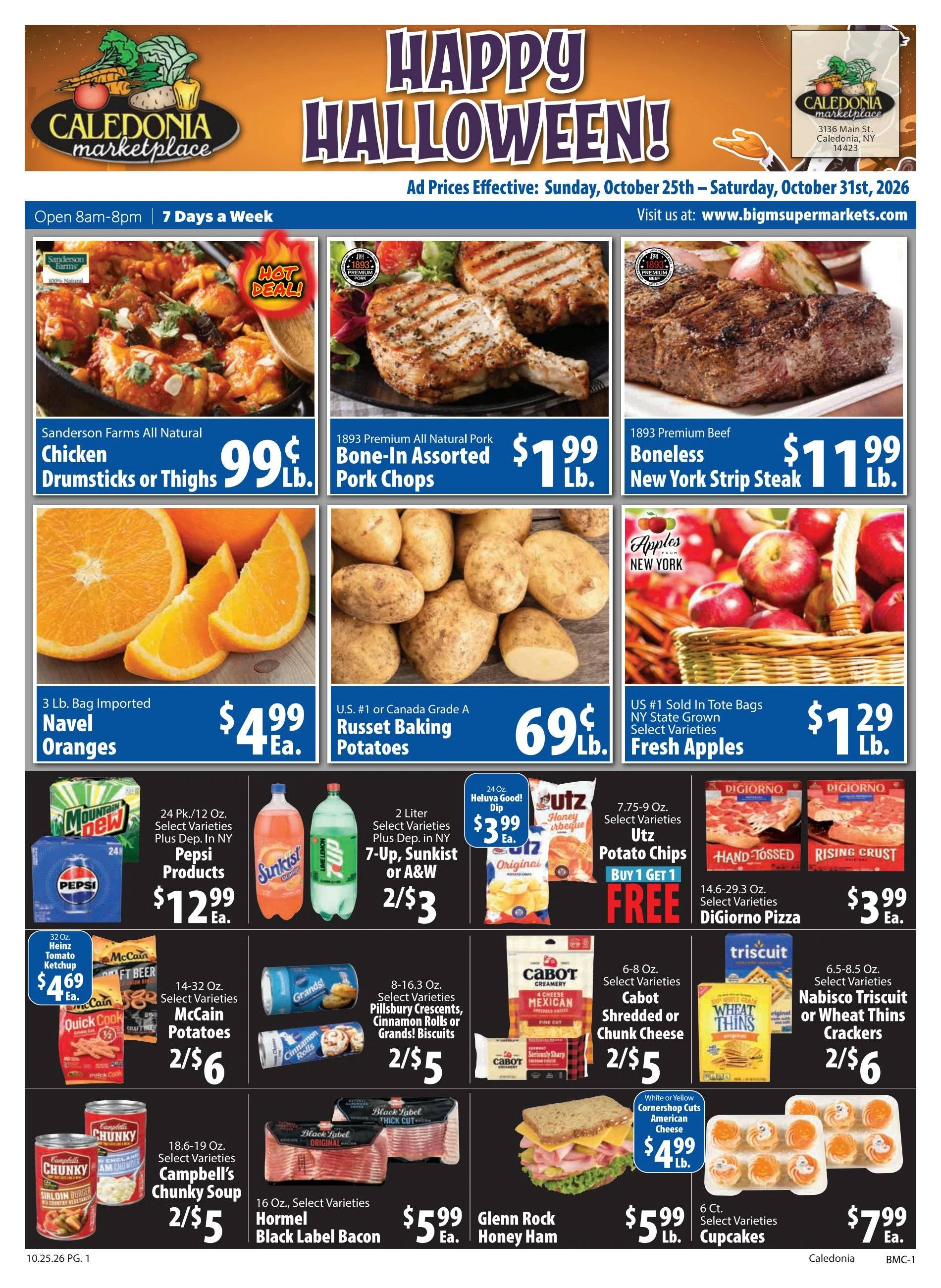 Big M Supermarkets Weekly Ad 10/25/2026 - 10/31/2026 - Page 1