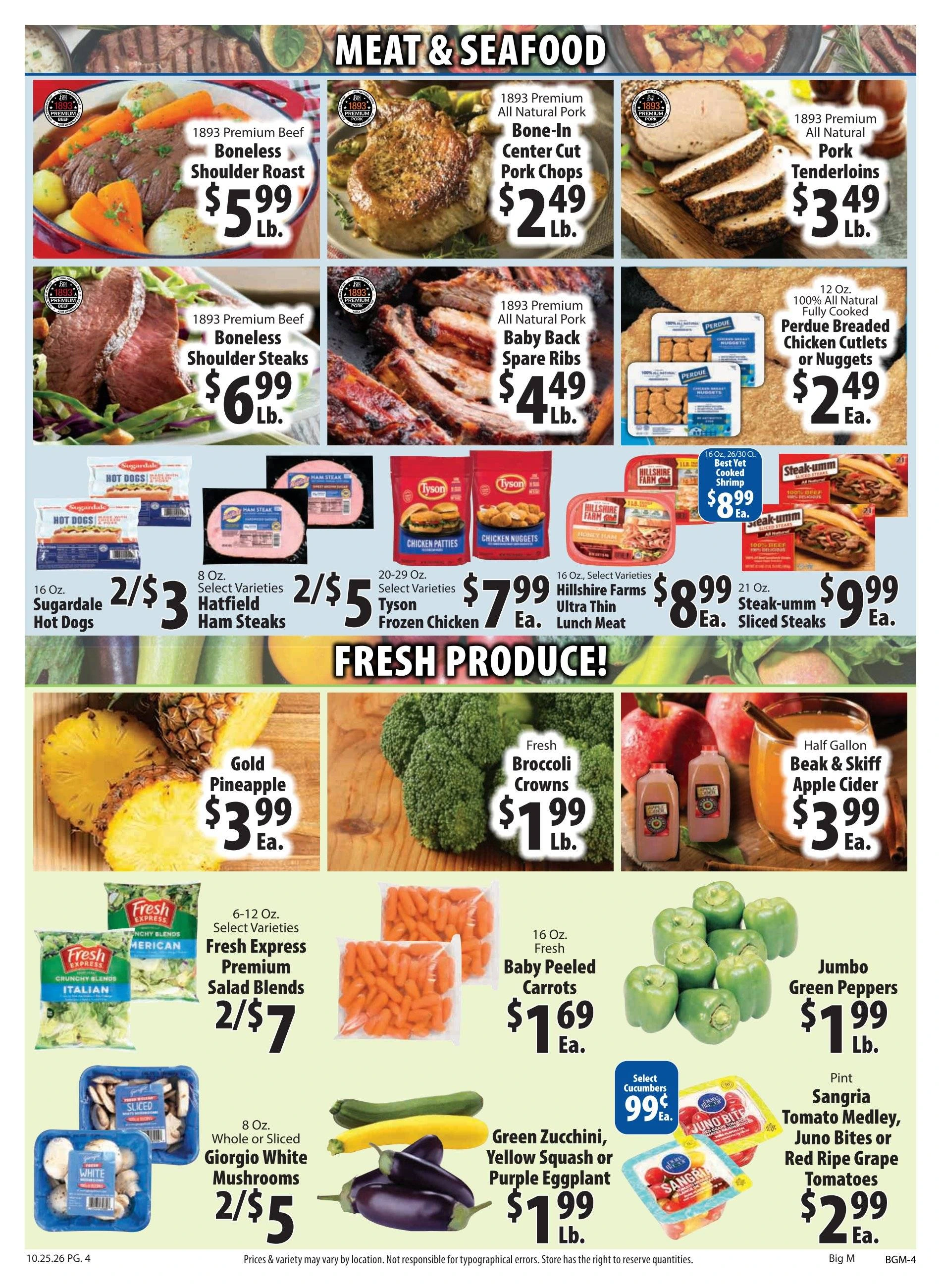 Big M Supermarkets Weekly Ad 10/25/2026 - 10/31/2026 - Page 4