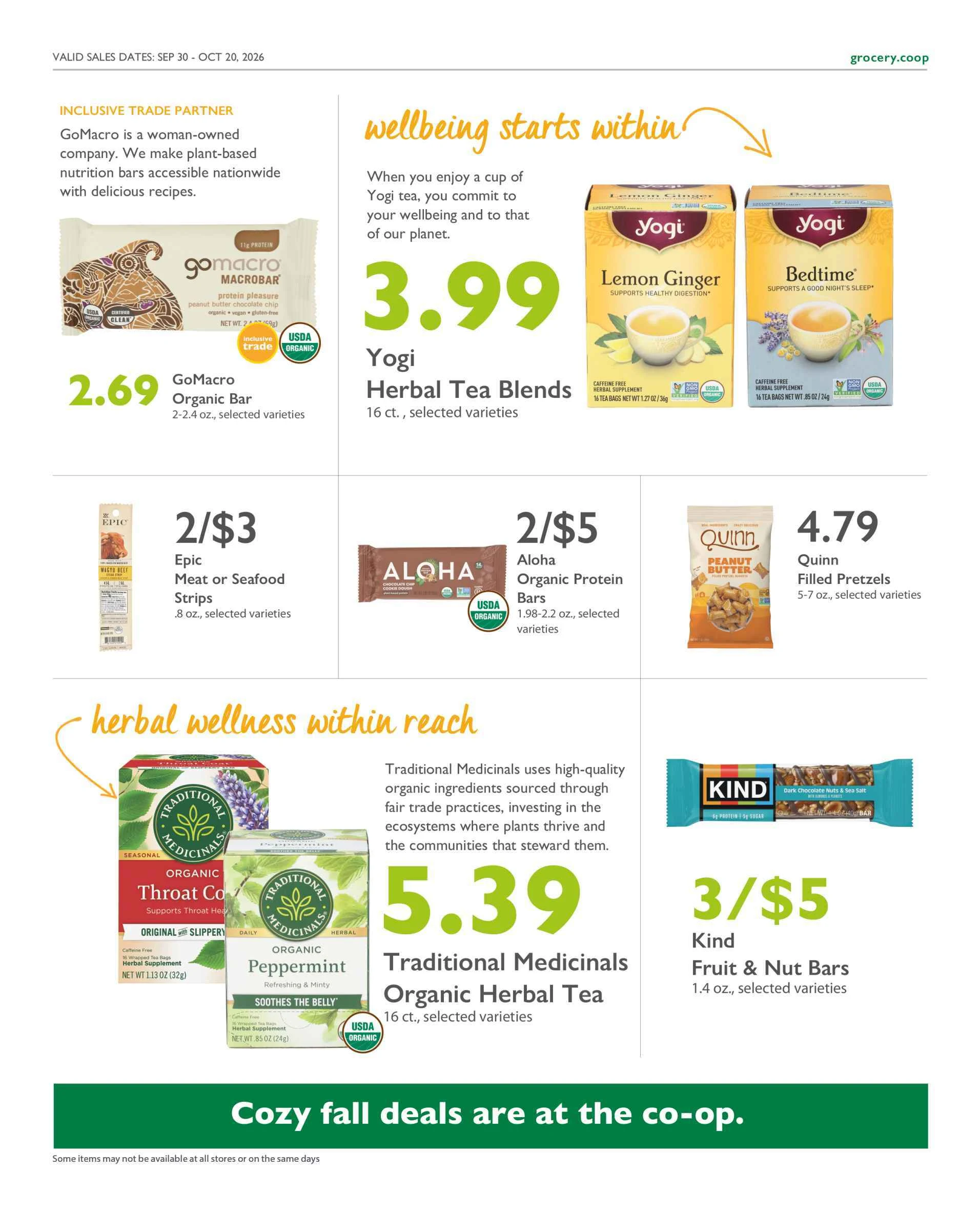 Bloomingfoods Co-op Market Co+op Deals - Page 9