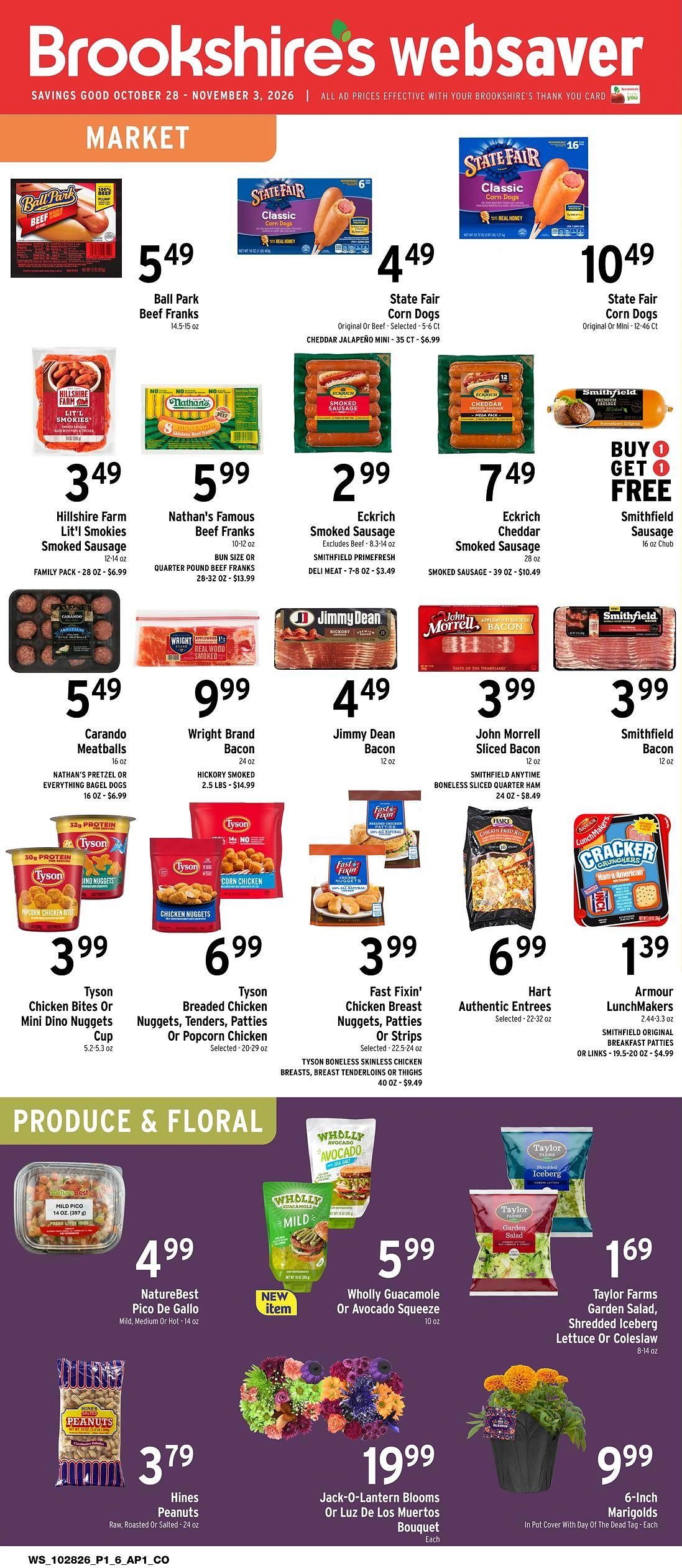 Brookshire's Websaver - Page 1