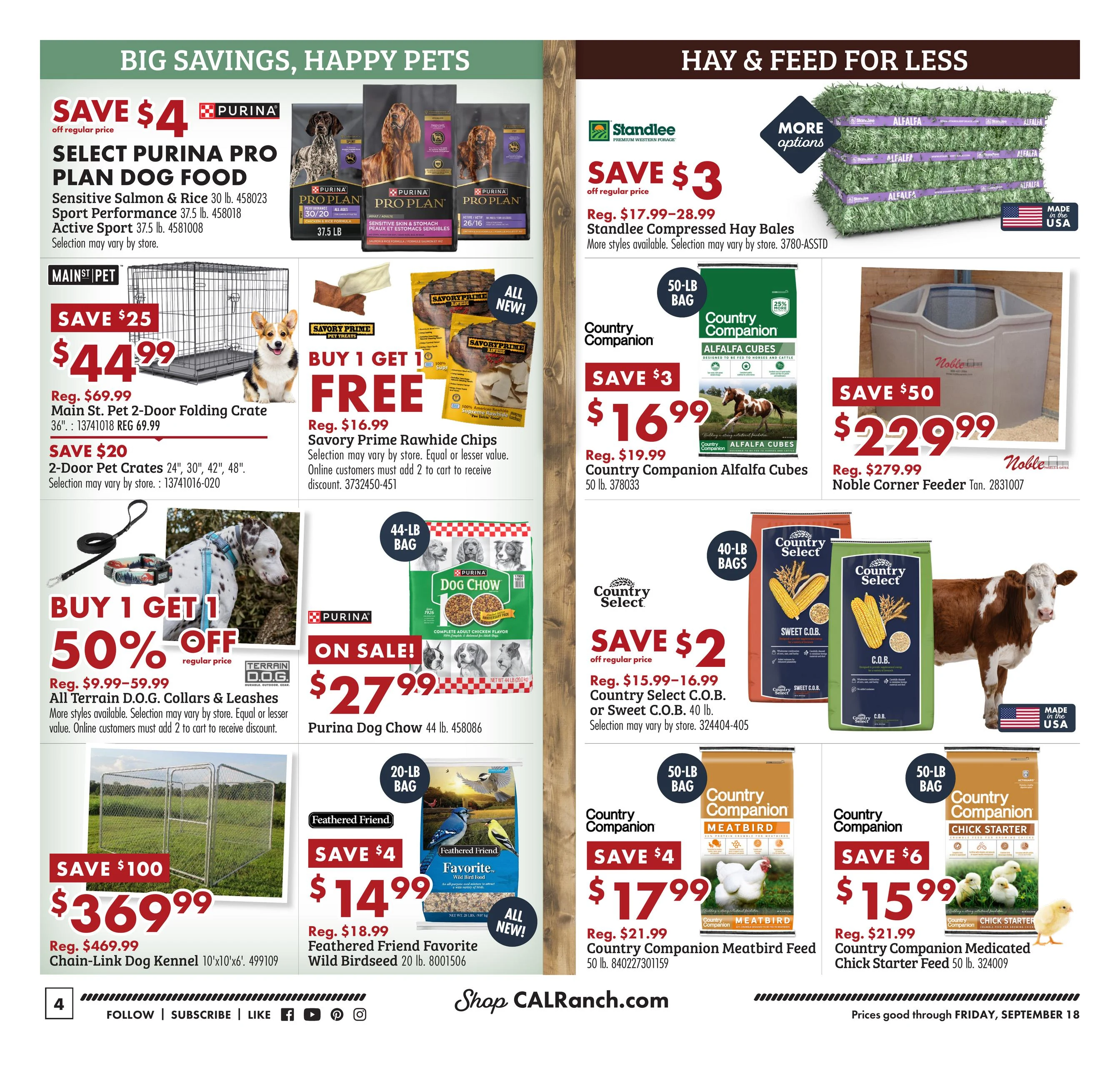 C-A-L Ranch Stores Fall Into Savings - Page 4