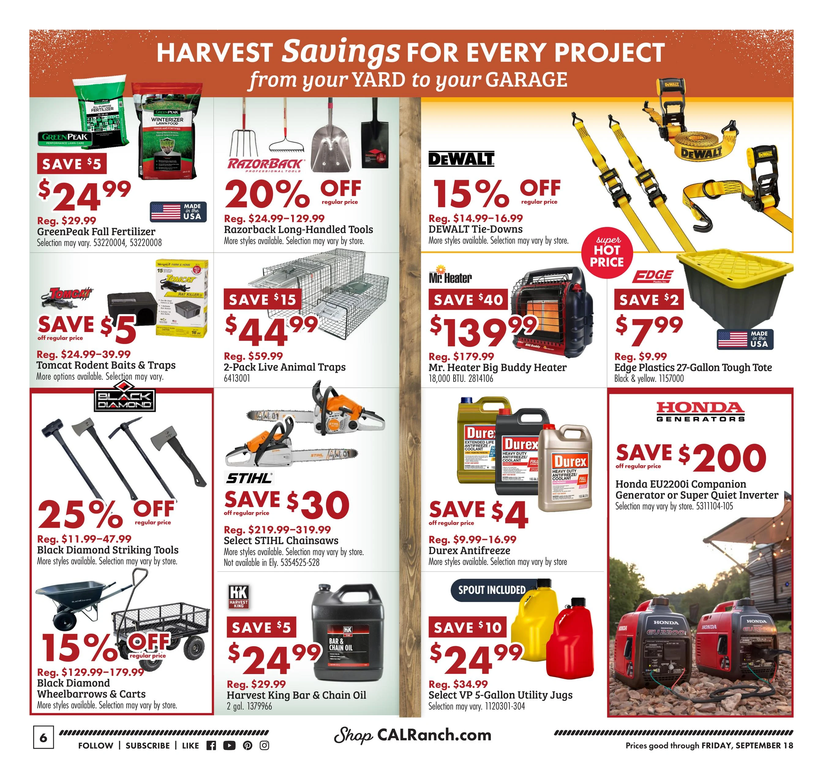 C-A-L Ranch Stores Fall Into Savings - Page 6