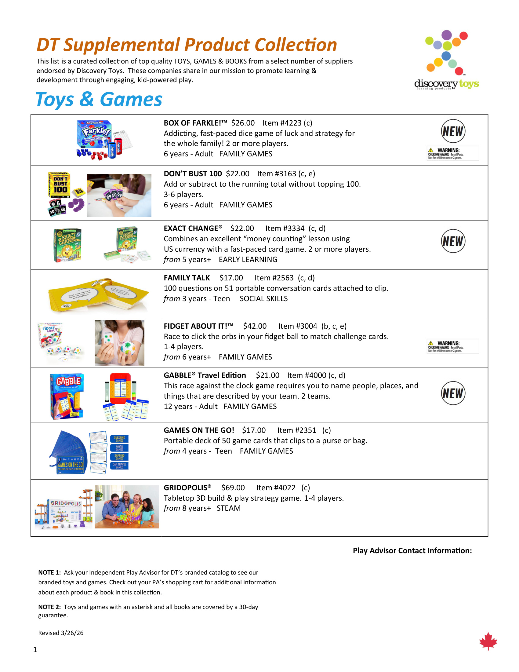 Flyer page 1
