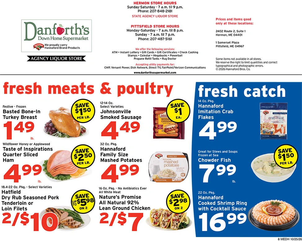 Danforth's Down Home Supermarket Weekly Ad - Page 8