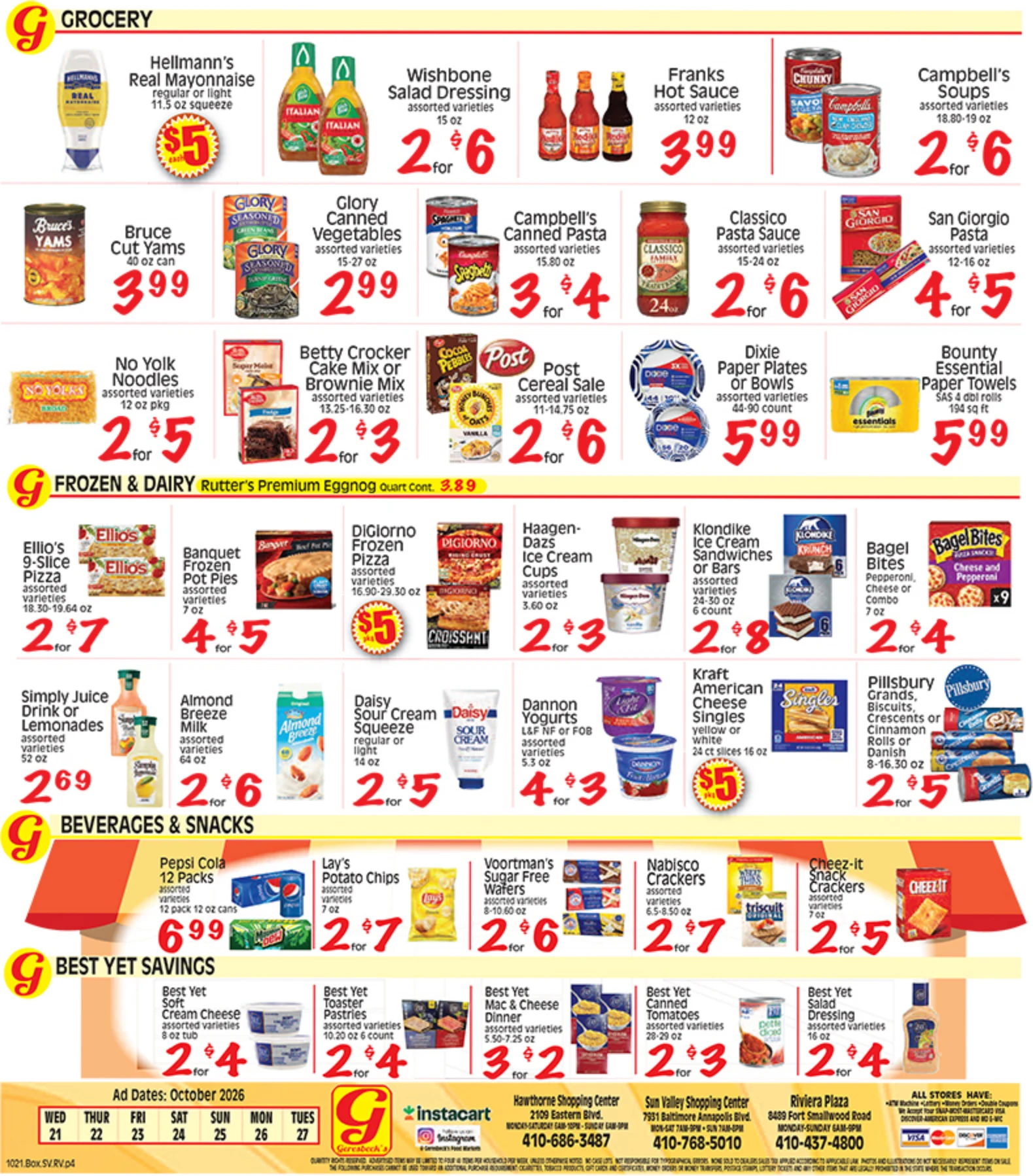 Geresbeck's Food Market Weekly Circular - Page 4