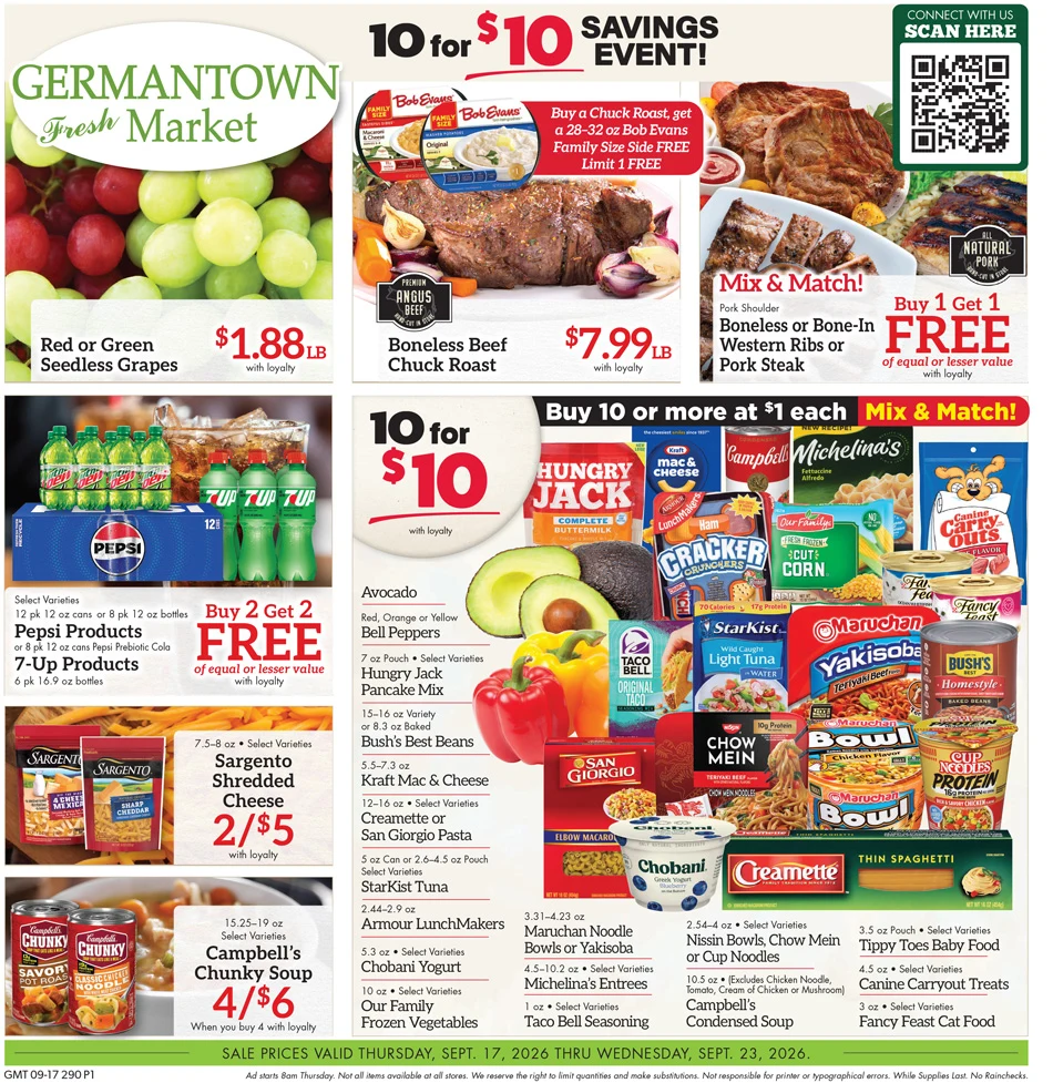 Germantown Fresh Market Germantown Fresh Market Weekly Ad - Page 1