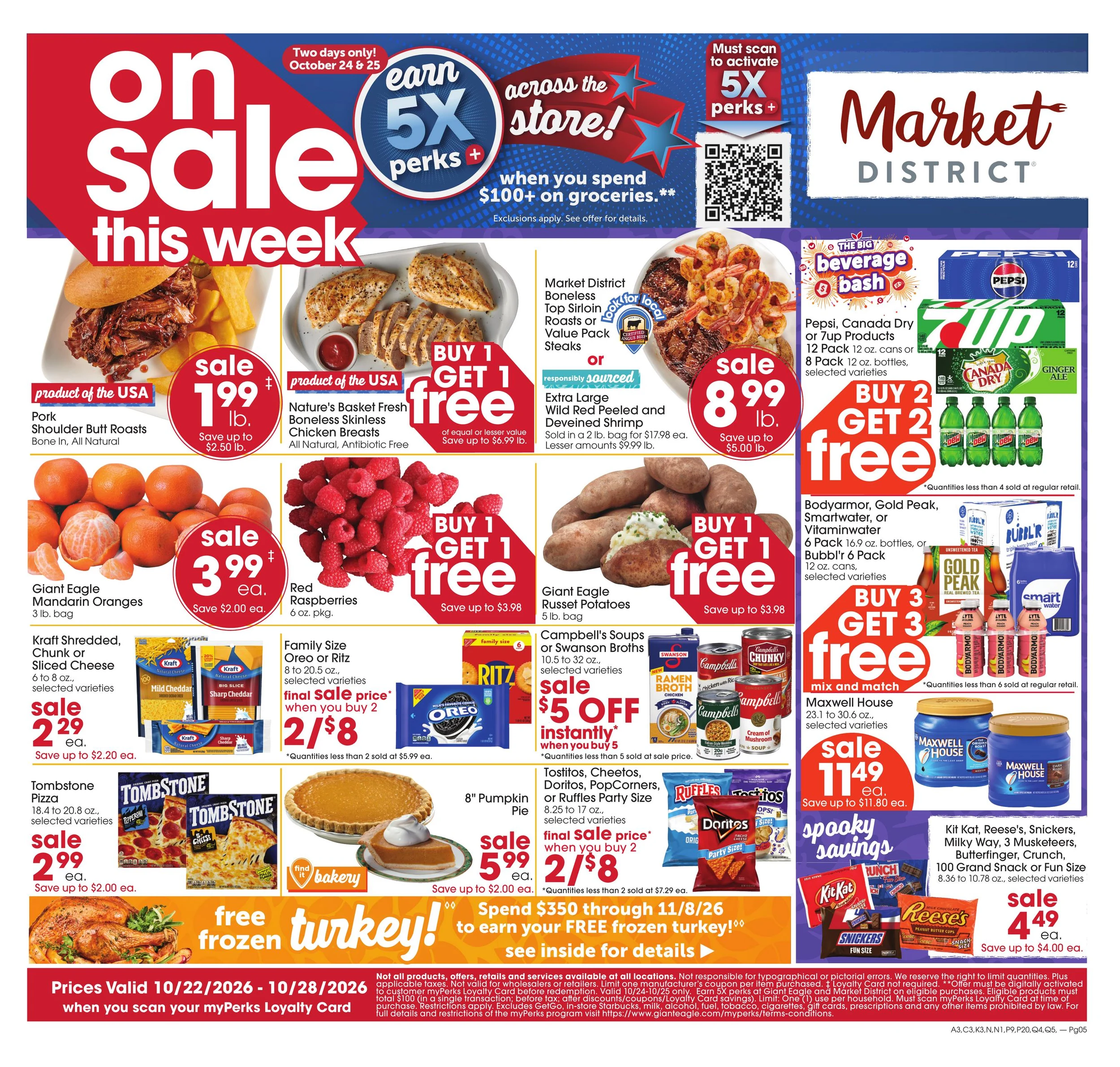 Giant Eagle Weekly Ad - Page 1