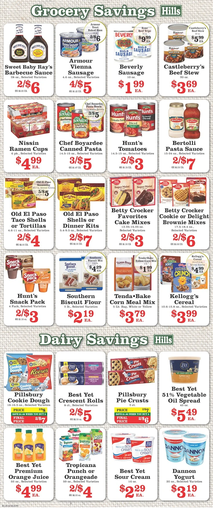 Hills Supermarket Weekly Ad - Page 3