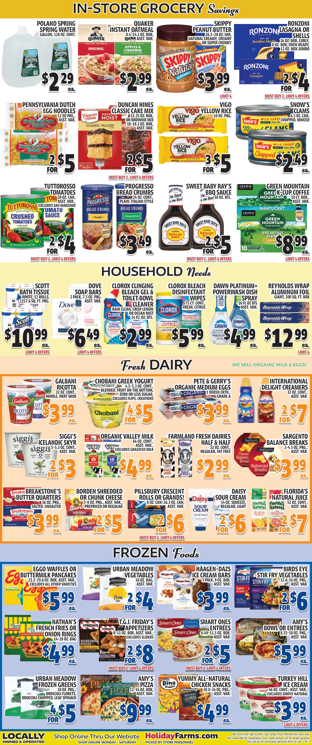 Holiday Farms - Glen Head Weekly Ad - Page 2