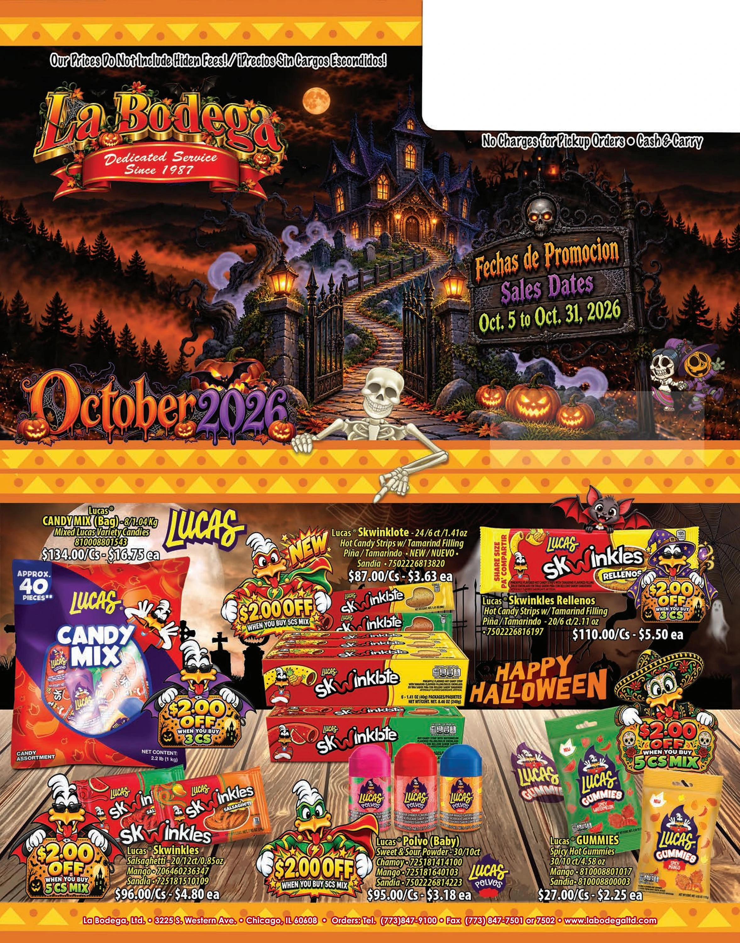 La Bodega Meat Market - Chicago Monthly Flyer - Page 1