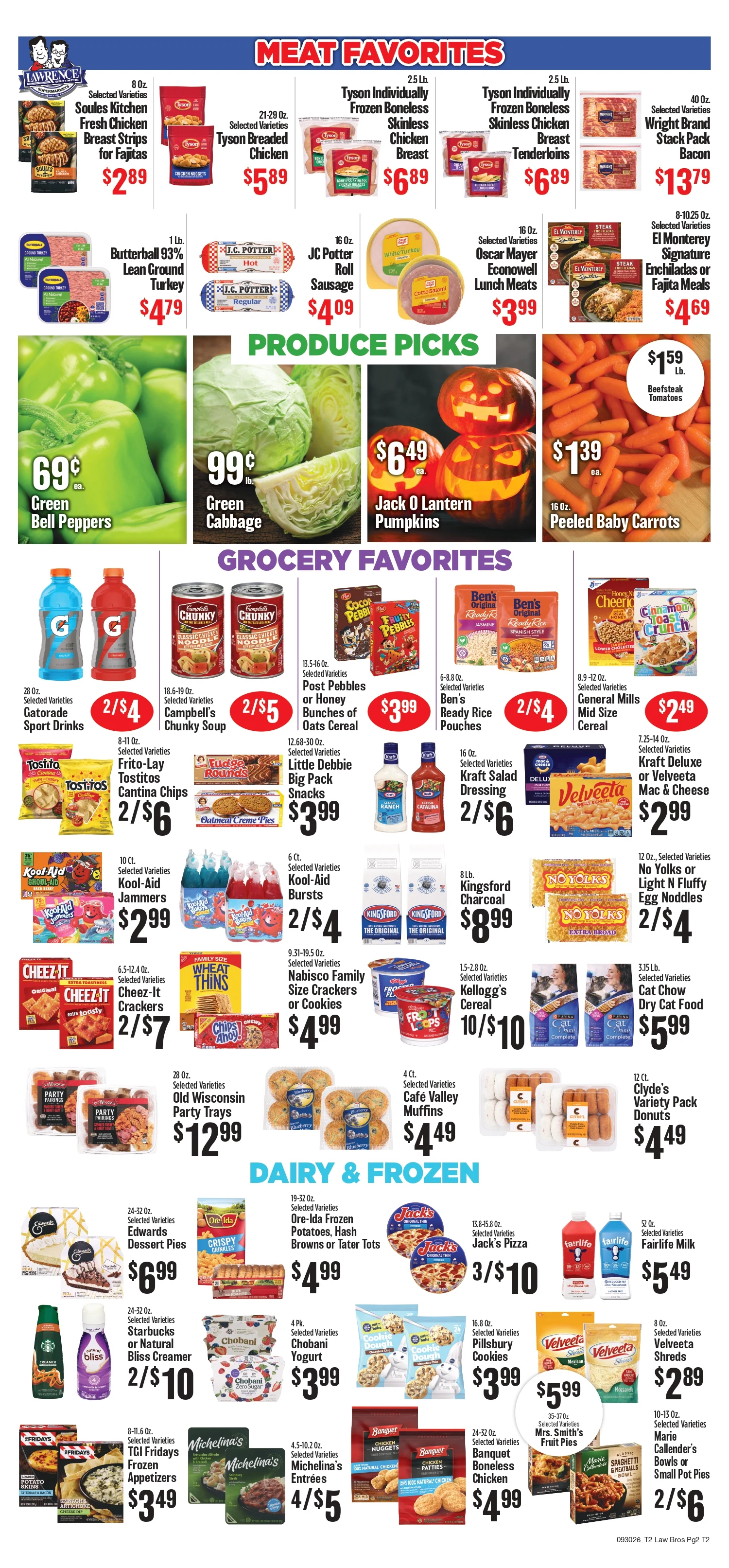 Lawrence Bros Weekly Ad - Page 2