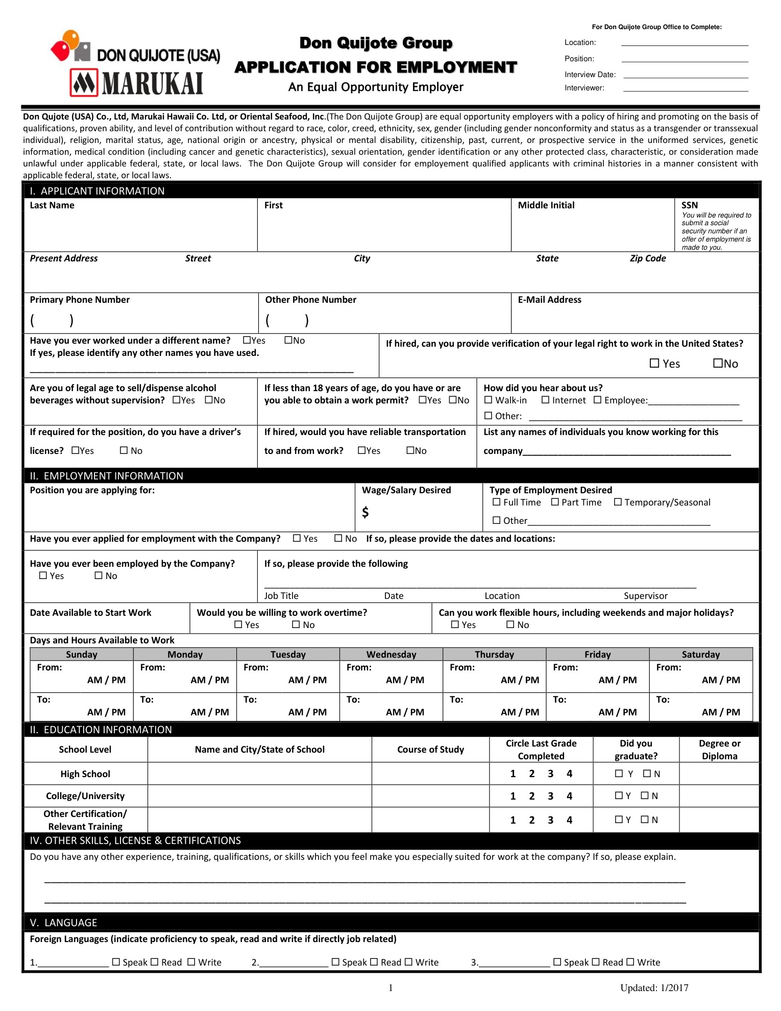 Employment Employment