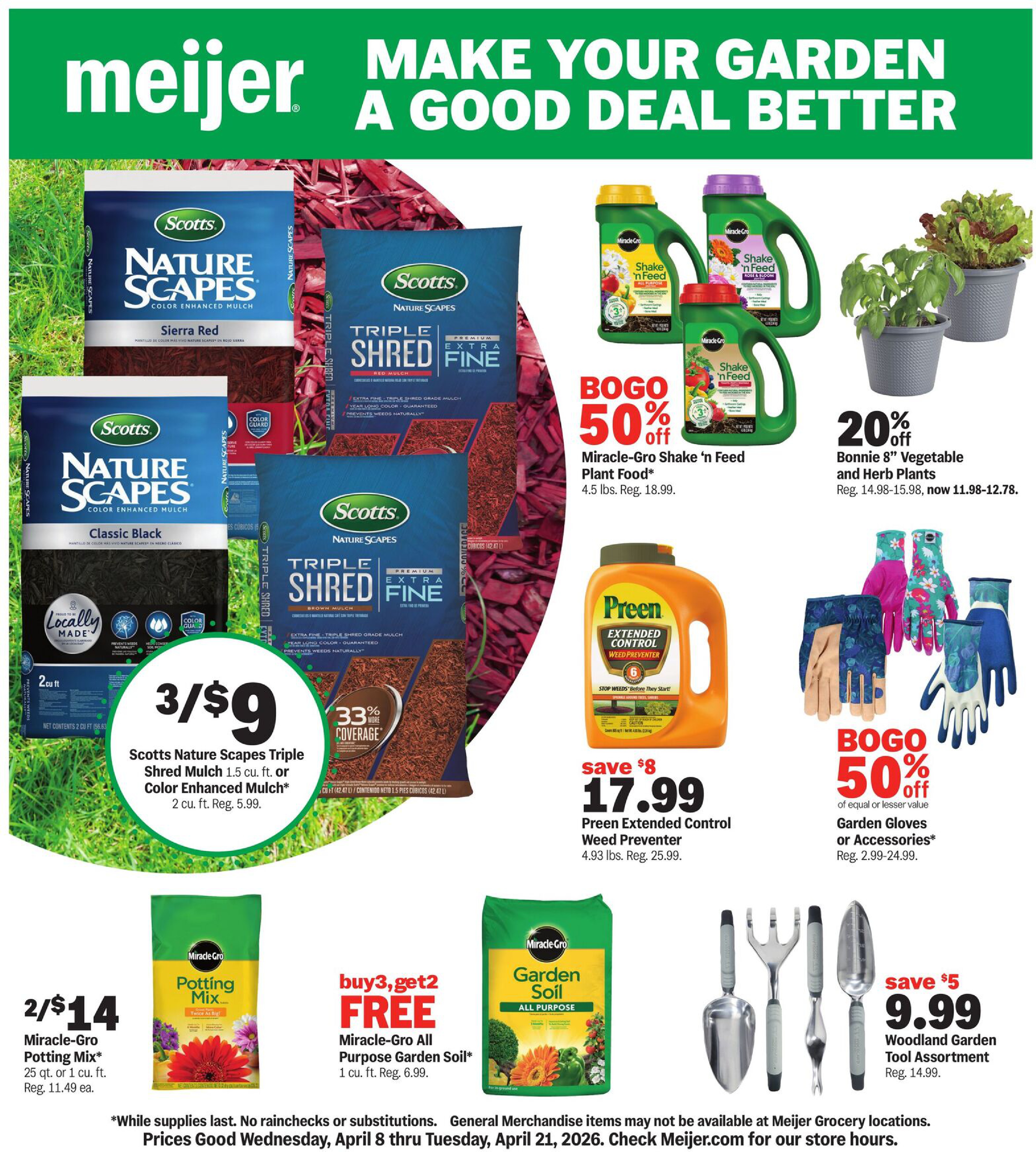 make your garden a good deal better