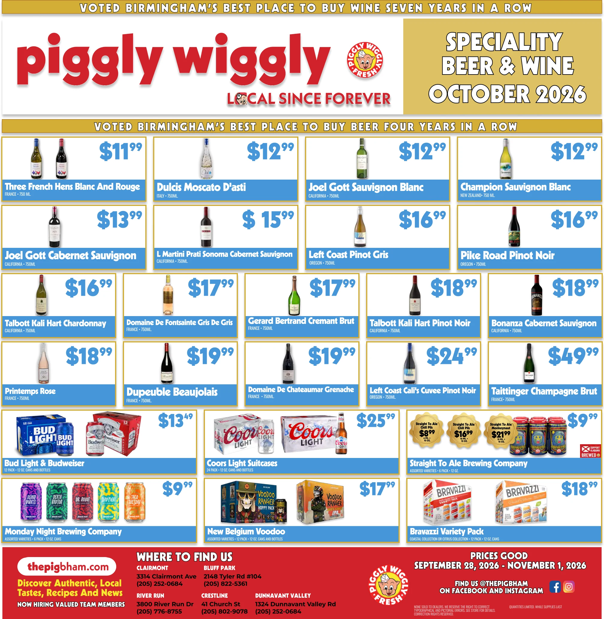 Piggly Wiggly ThePig Weekly Ad (Bluff Park Clairmont Crestline Dunnavant Valley Homewood River Run) - Page 5