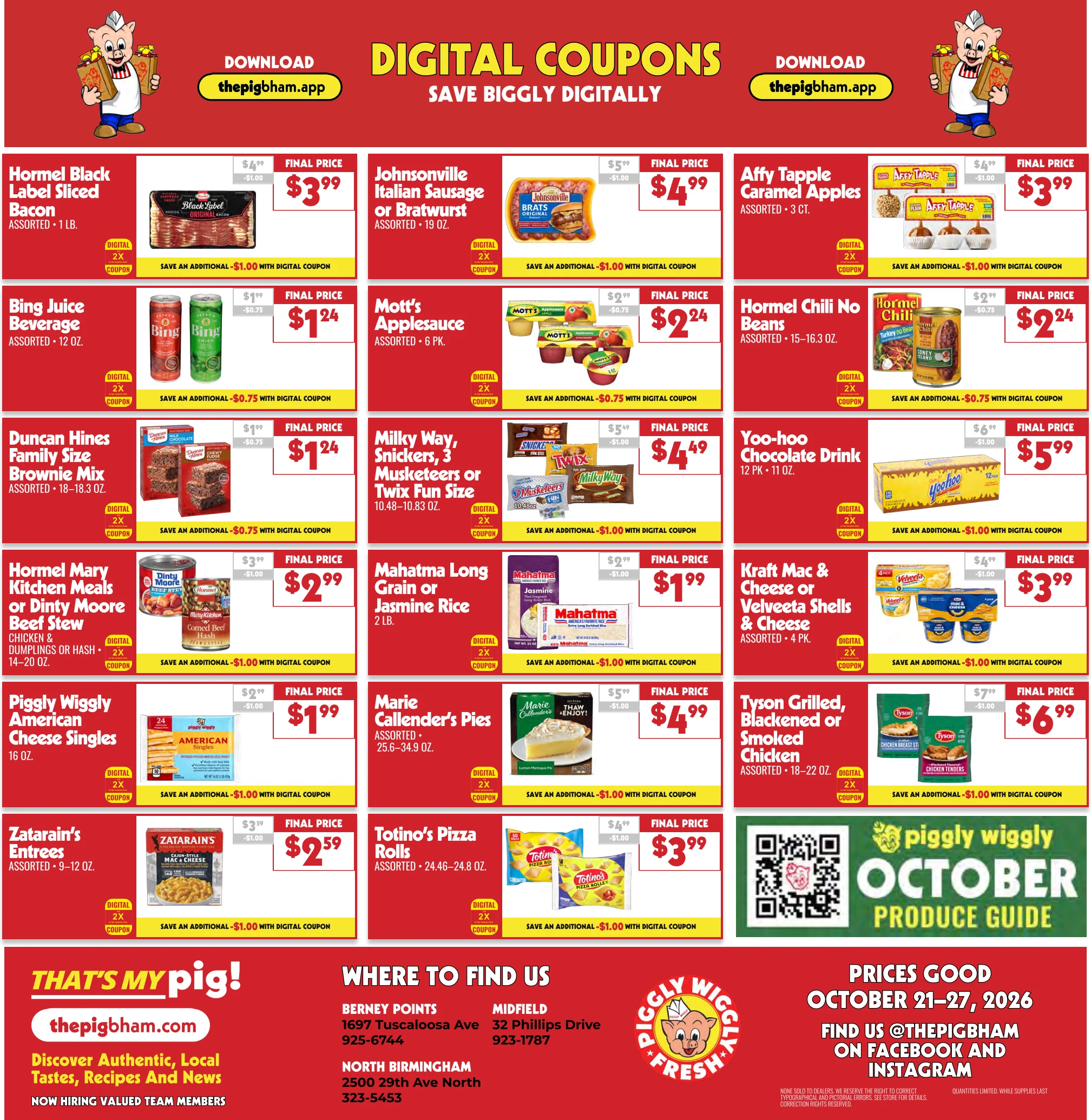 Piggly Wiggly ThePig Weekly Ad (Berney Points Midfield North Birmingham) - Page 4