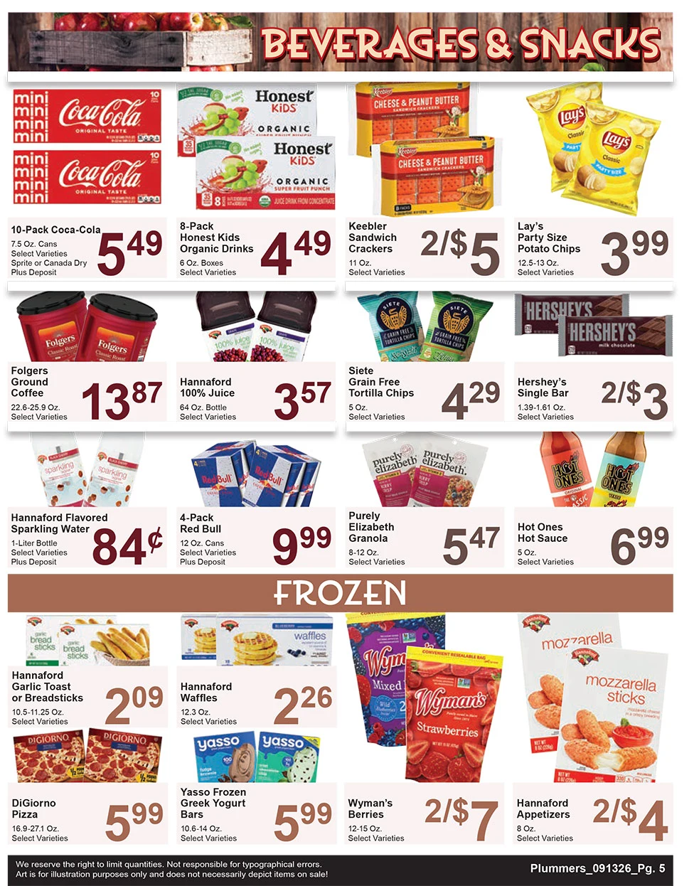 Plummer's Shop 'n Save Weekly Sales Flyer - Page 5