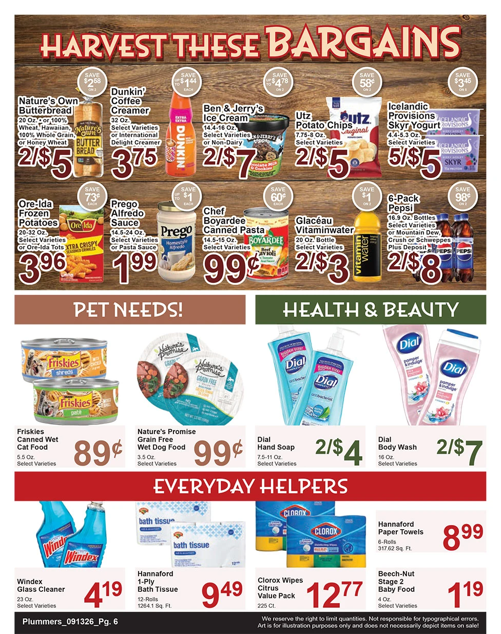 Plummer's Shop 'n Save Weekly Sales Flyer - Page 6