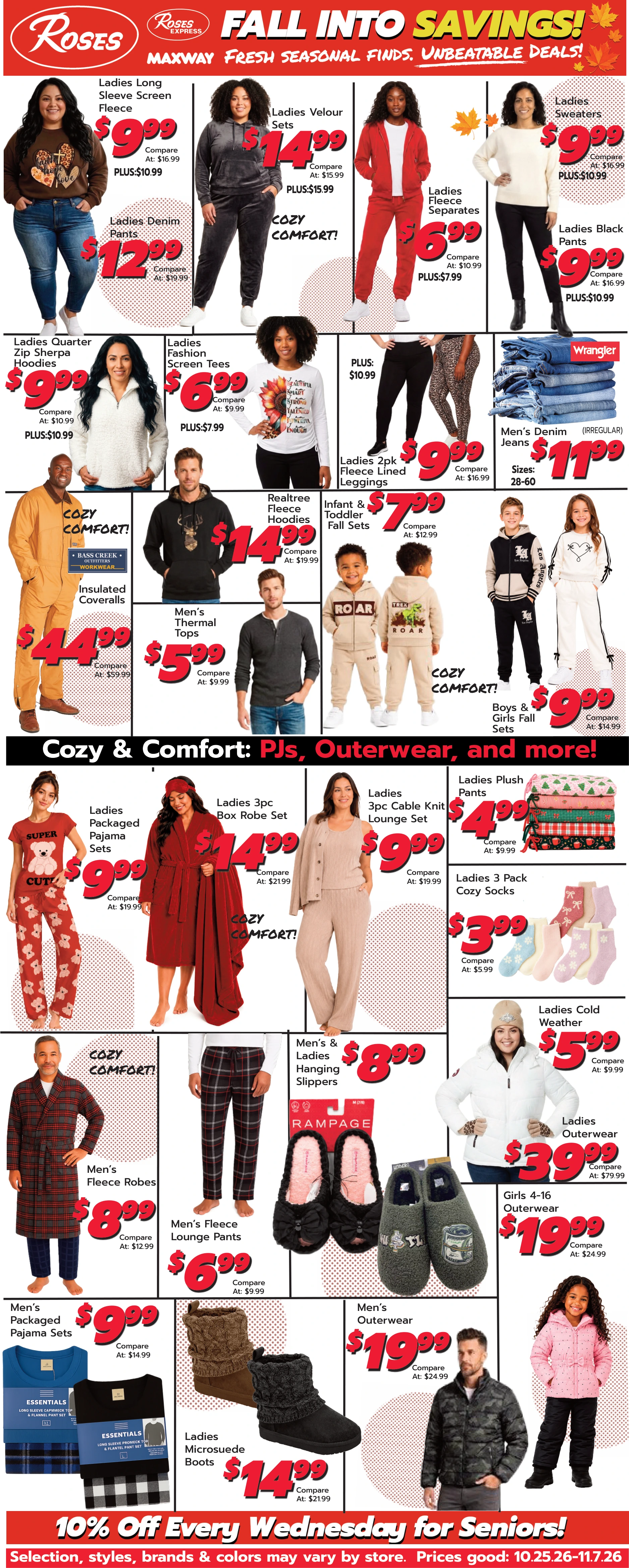 Roses Discount Stores Weekly Deals - Page 1