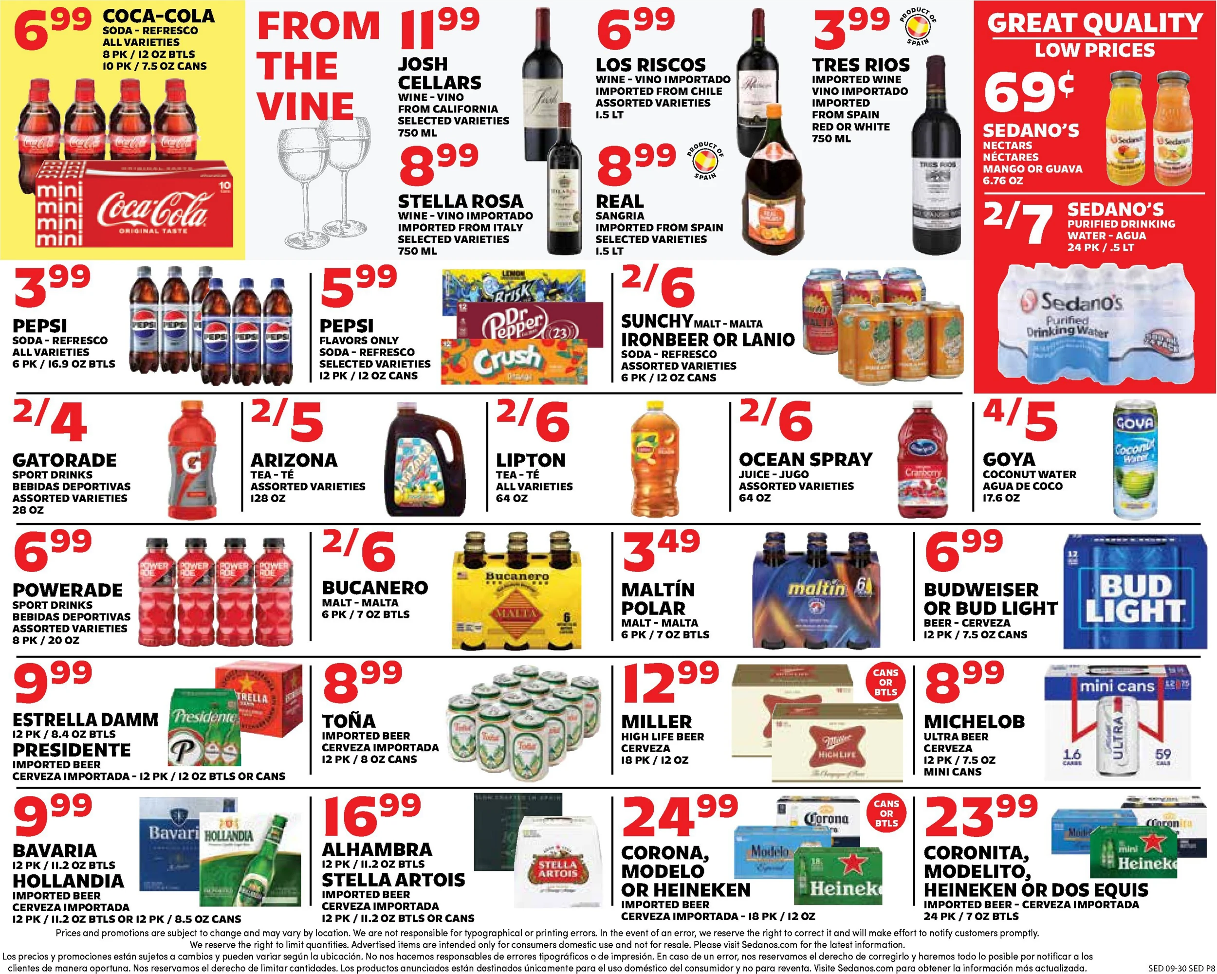 Sedanos Current Ad - Page 8