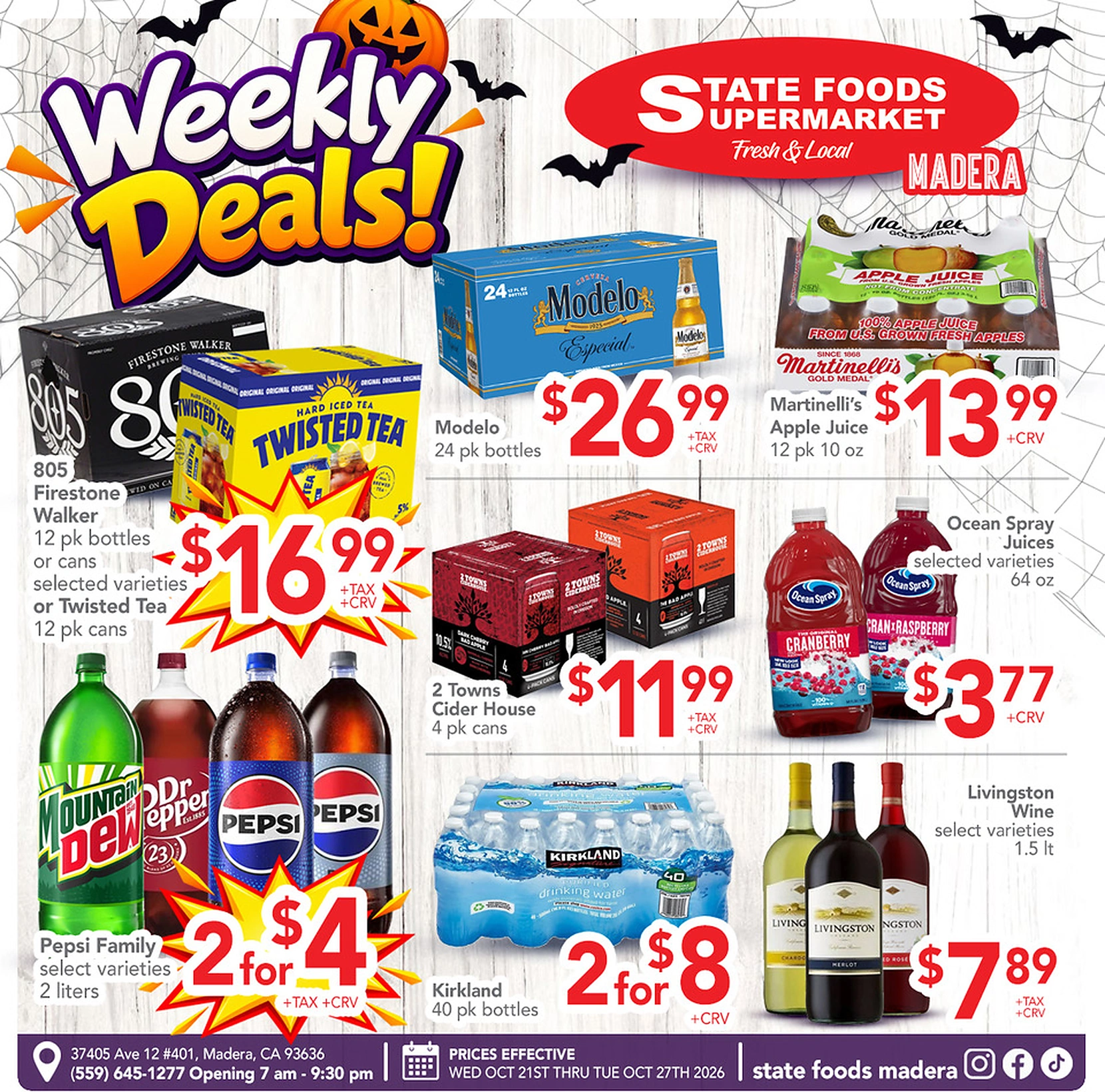 State Foods - Madera Weekly Ad - Page 1