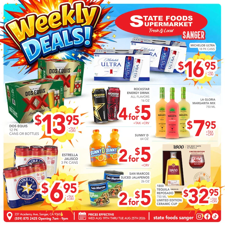 State Foods - Sanger Weekly Ad - Page 2