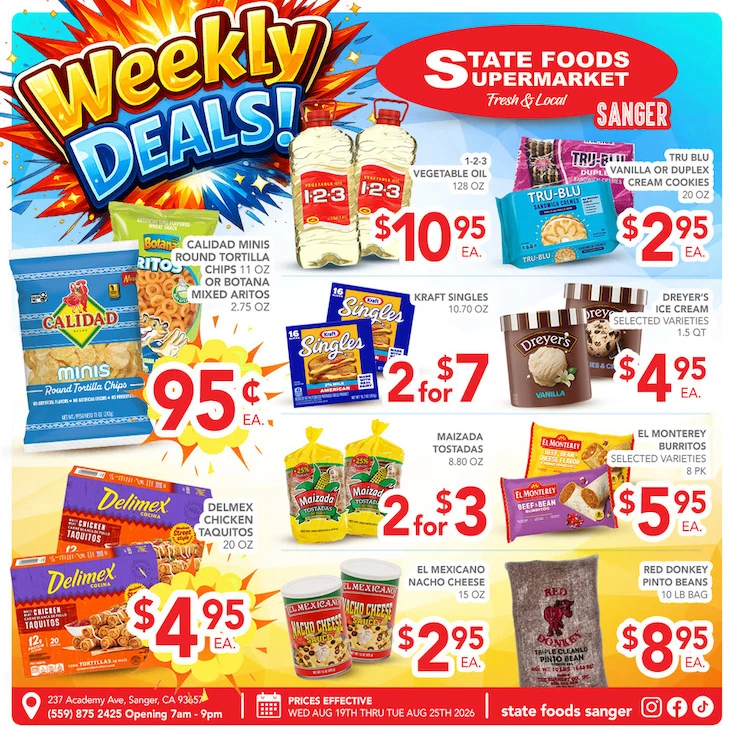 State Foods - Sanger Weekly Ad - Page 3