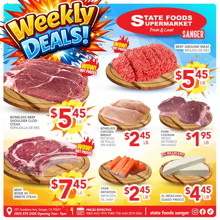 State Foods - Sanger Weekly Ad - Page 5