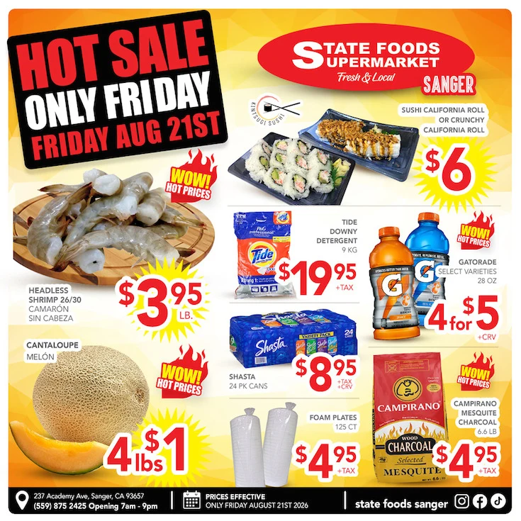 State Foods - Sanger Weekly Ad - Page 7