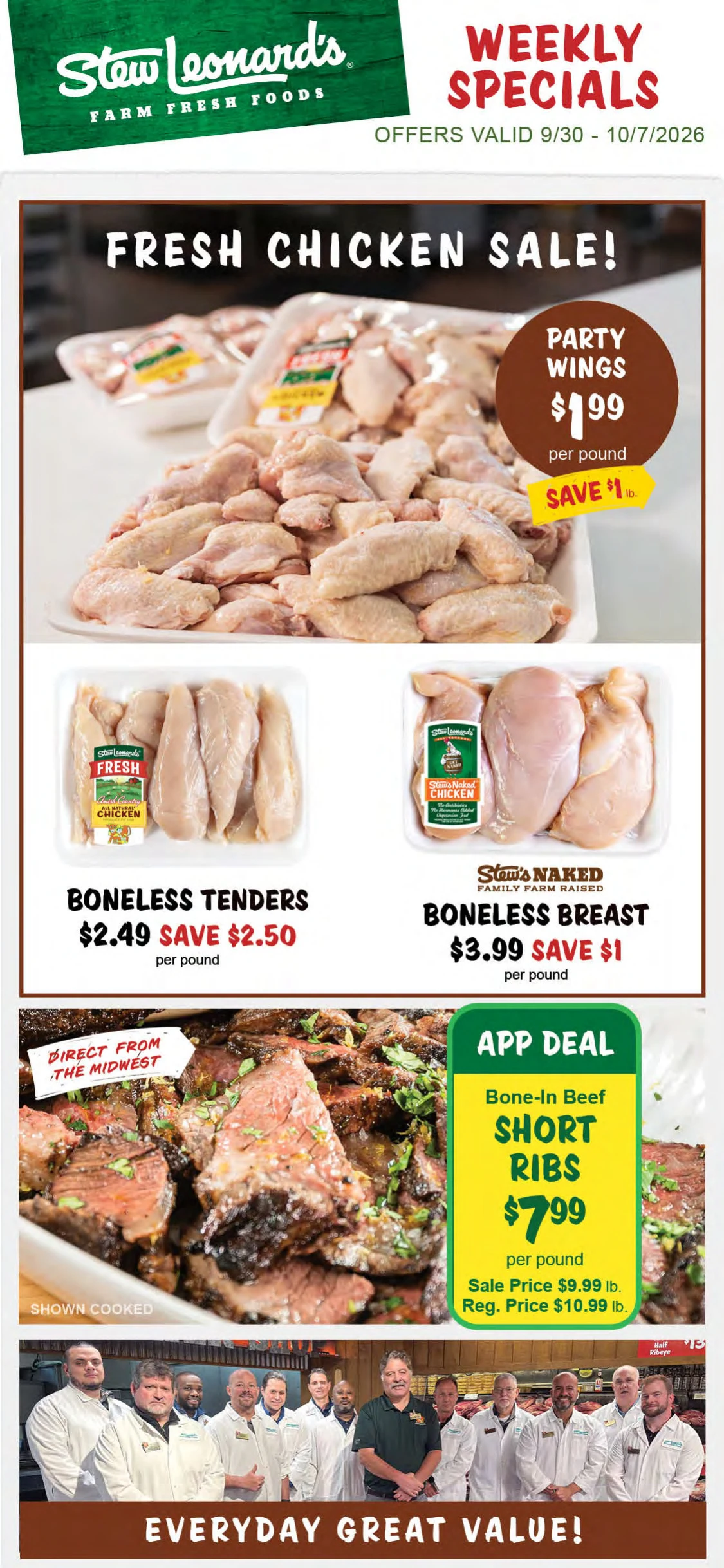 Stew Leonard's Weekly Ad - Page 1