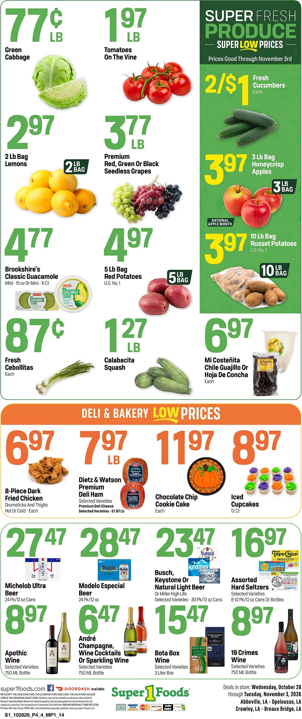 Super 1 Foods Weekly Circular - Page 4