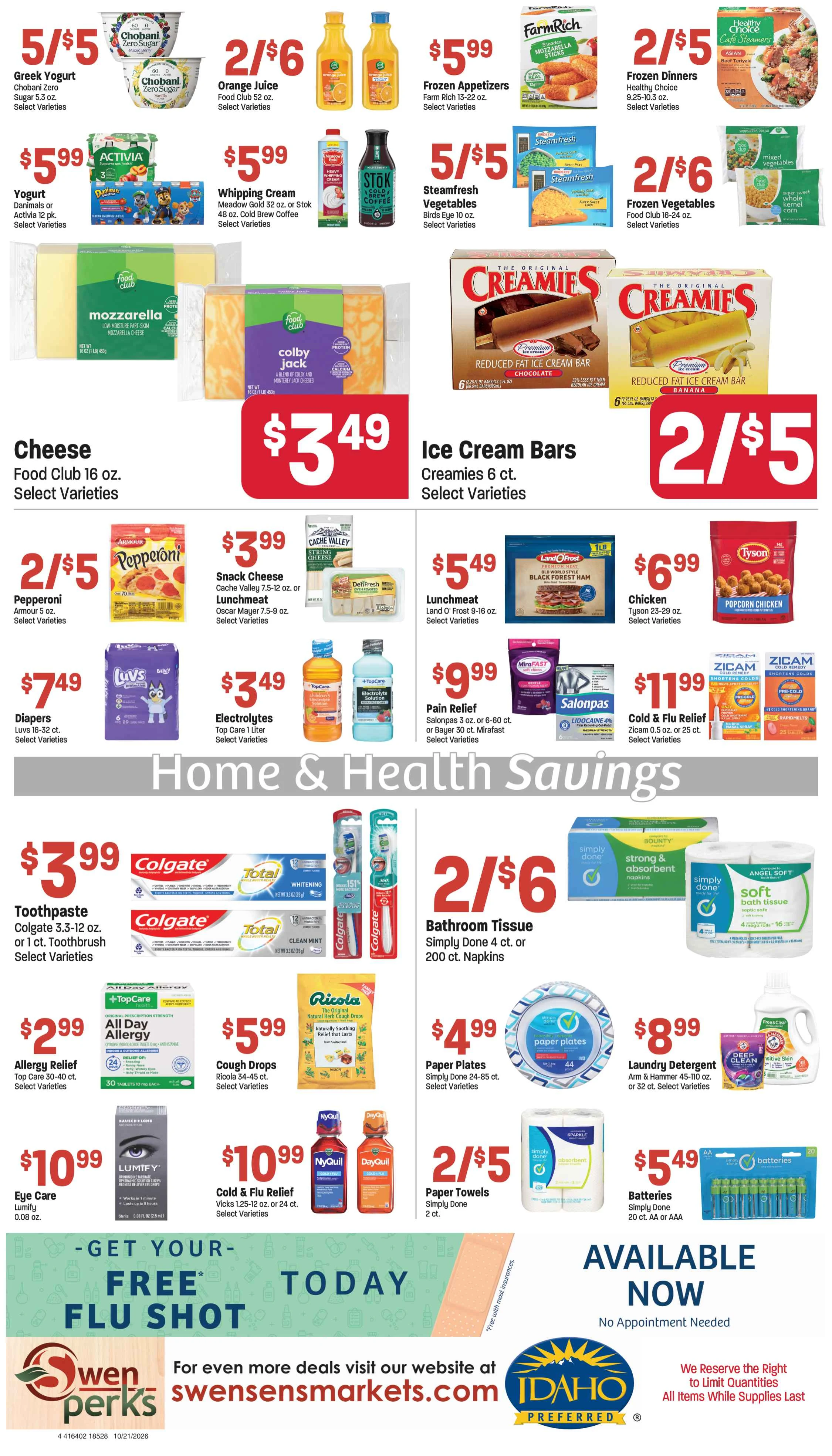 Swensen's Markets AD - Swensen's Ad Week of 10/21/26 thru 10/27/26 - Page 5