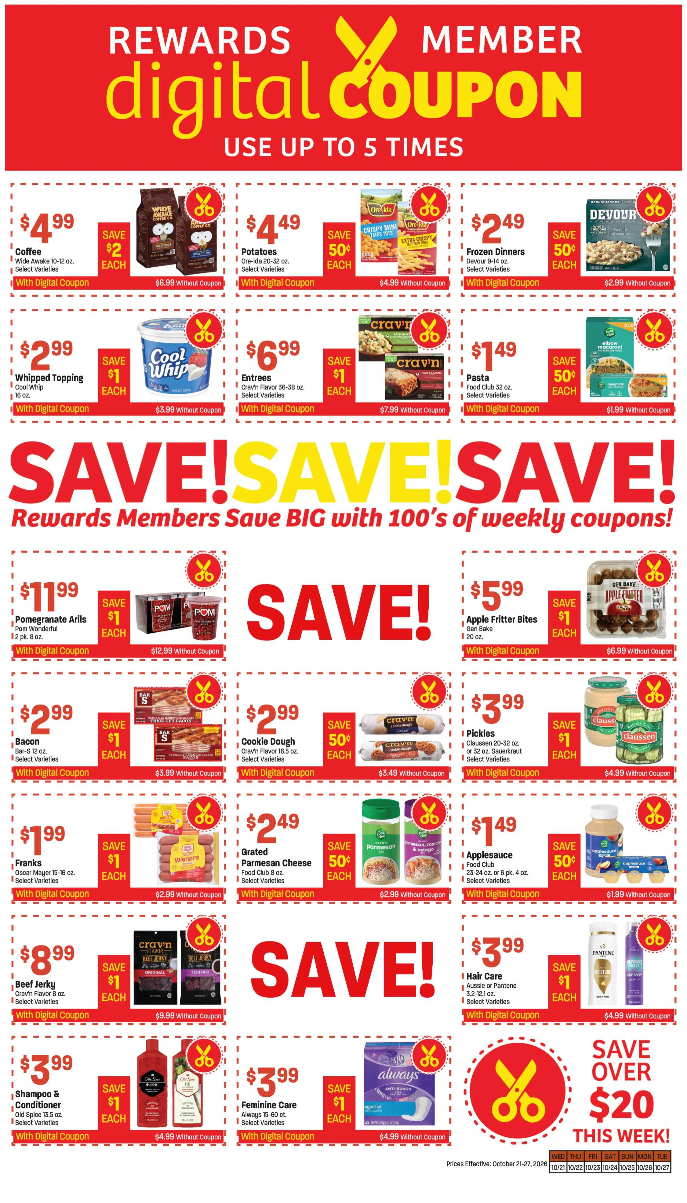 Swensen's Markets AD - Swensen's Ad Week of 10/21/26 thru 10/27/26 - Page 9