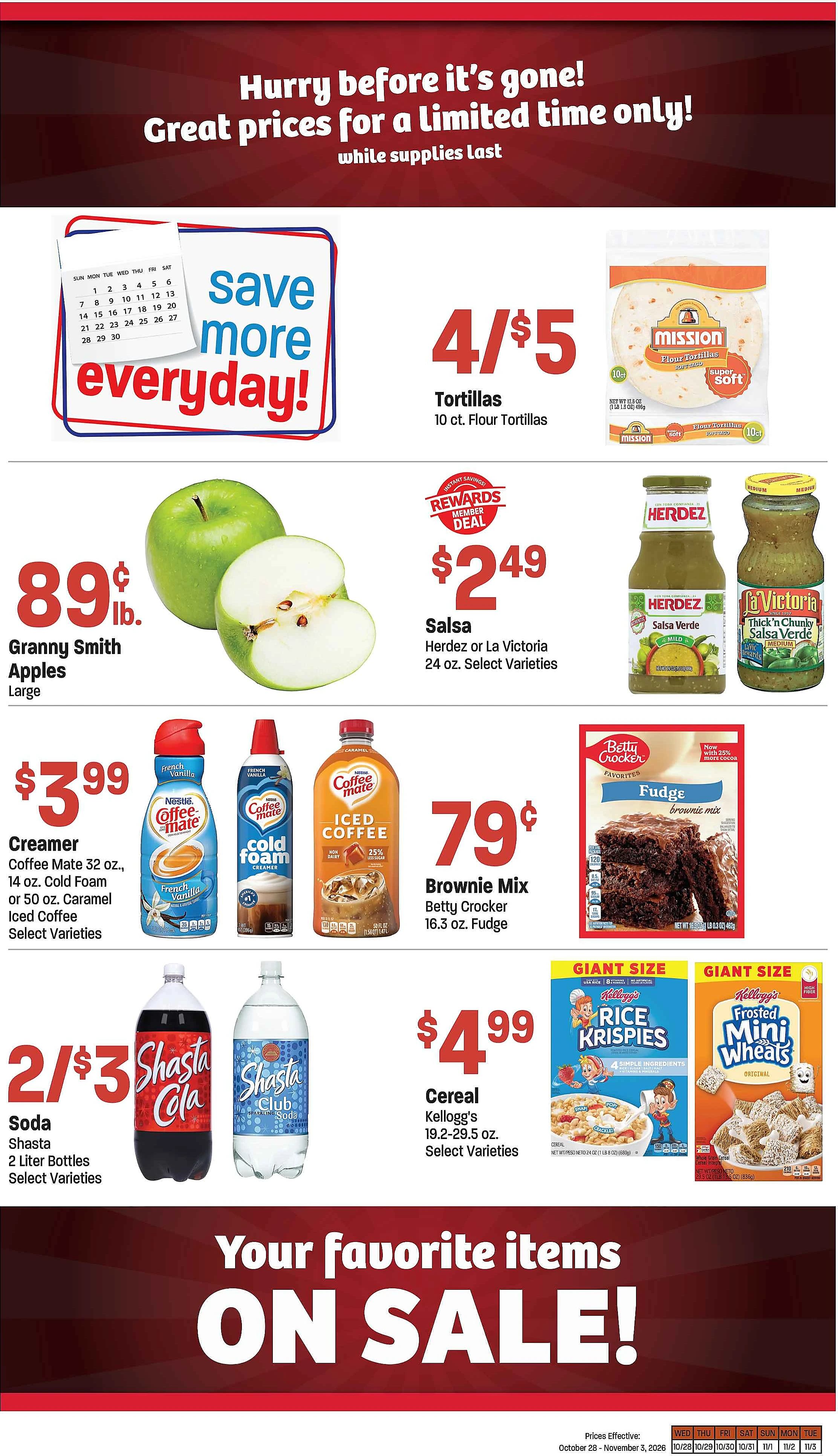 Swensen's Markets AD - Swensens Weekly Ad 10/28/2026 to 11/03/2026 - Page 3