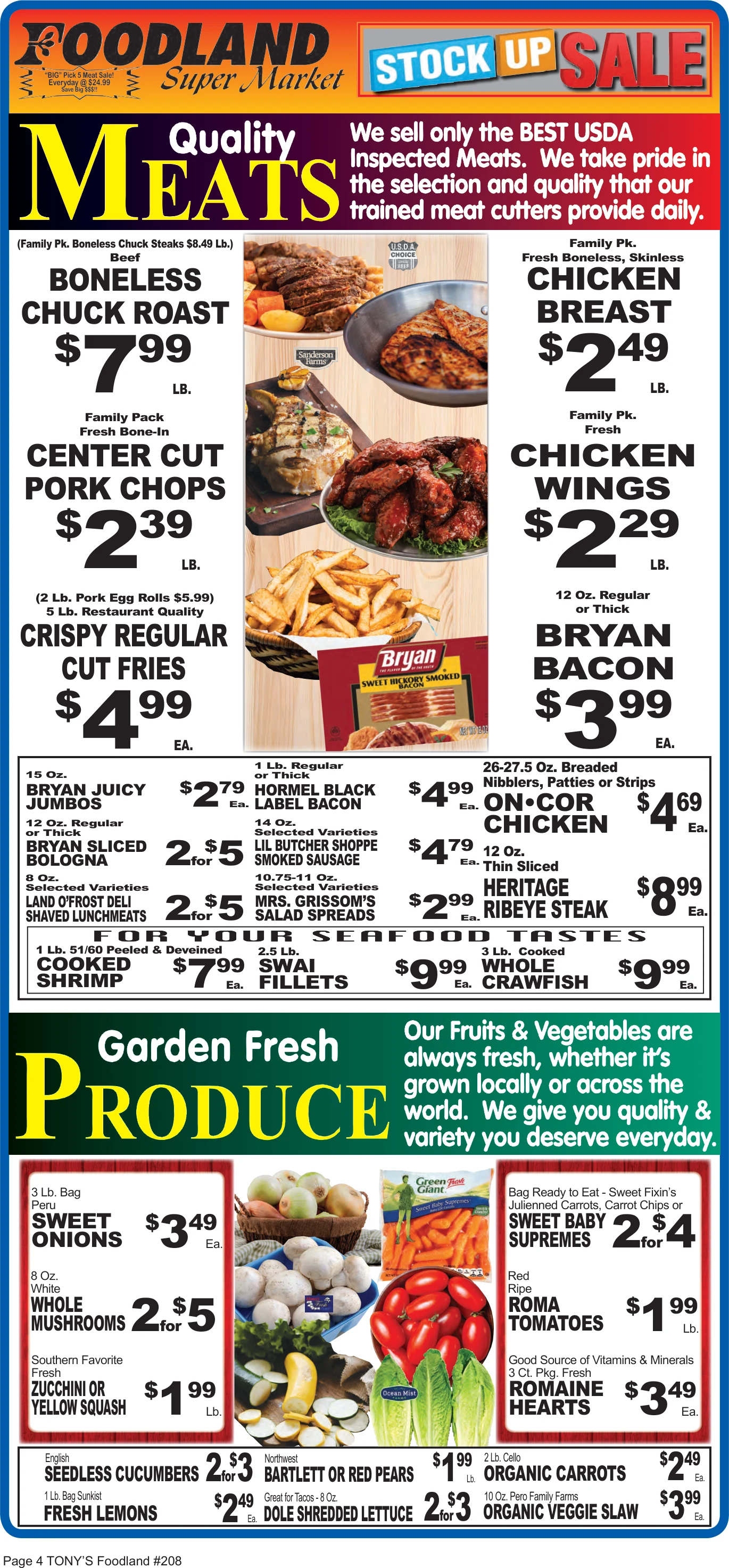 Tony's Foodland Weekly Specials - Page 3
