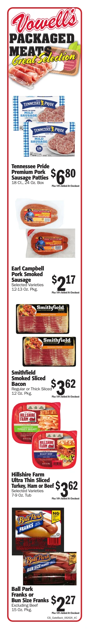Vowell's CashSaver Weekly Ad - Page 4