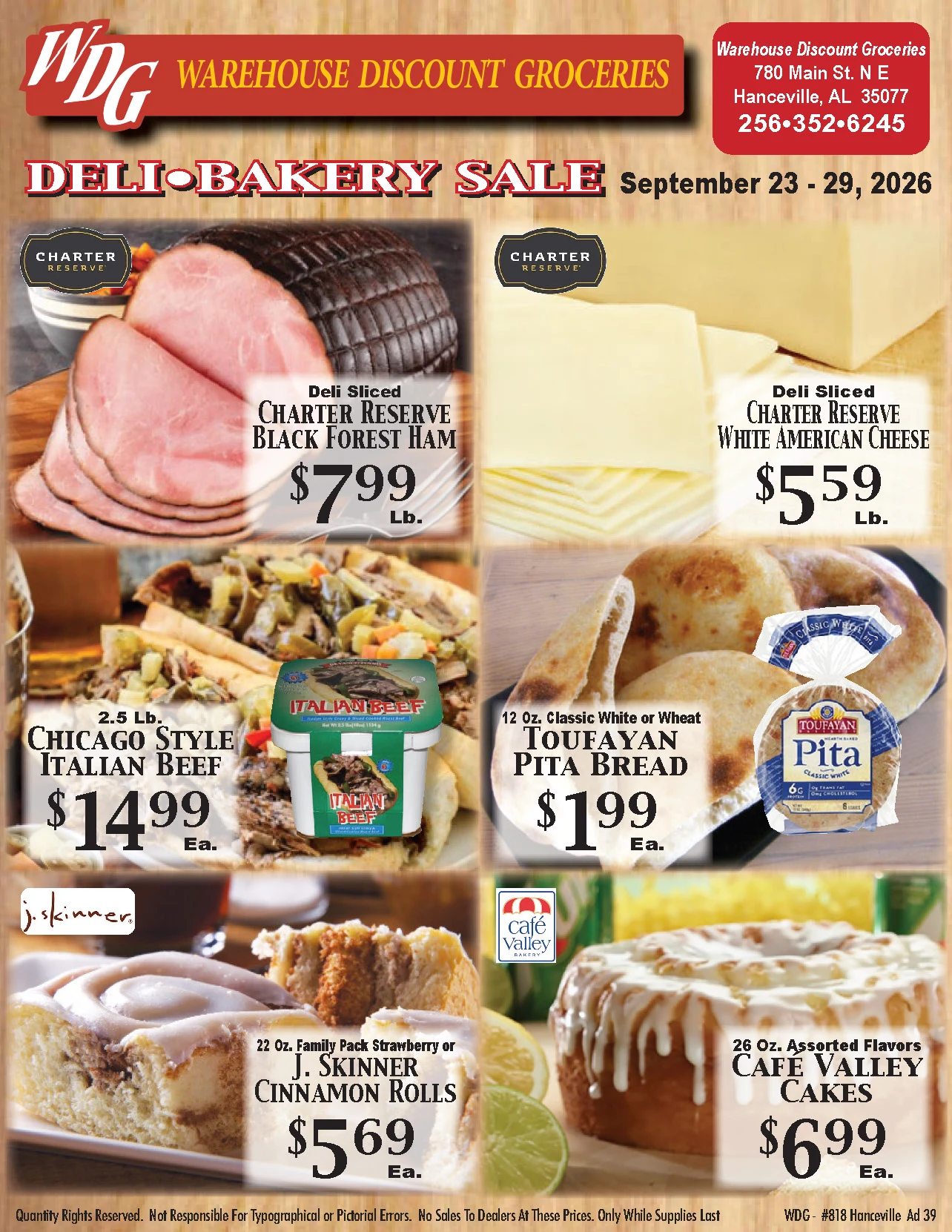 Warehouse Discount Groceries Hanceville WDG Weekly Ad - Page 3