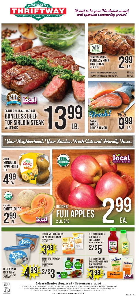 West Seattle Thriftway Weekly Ad - Page 1