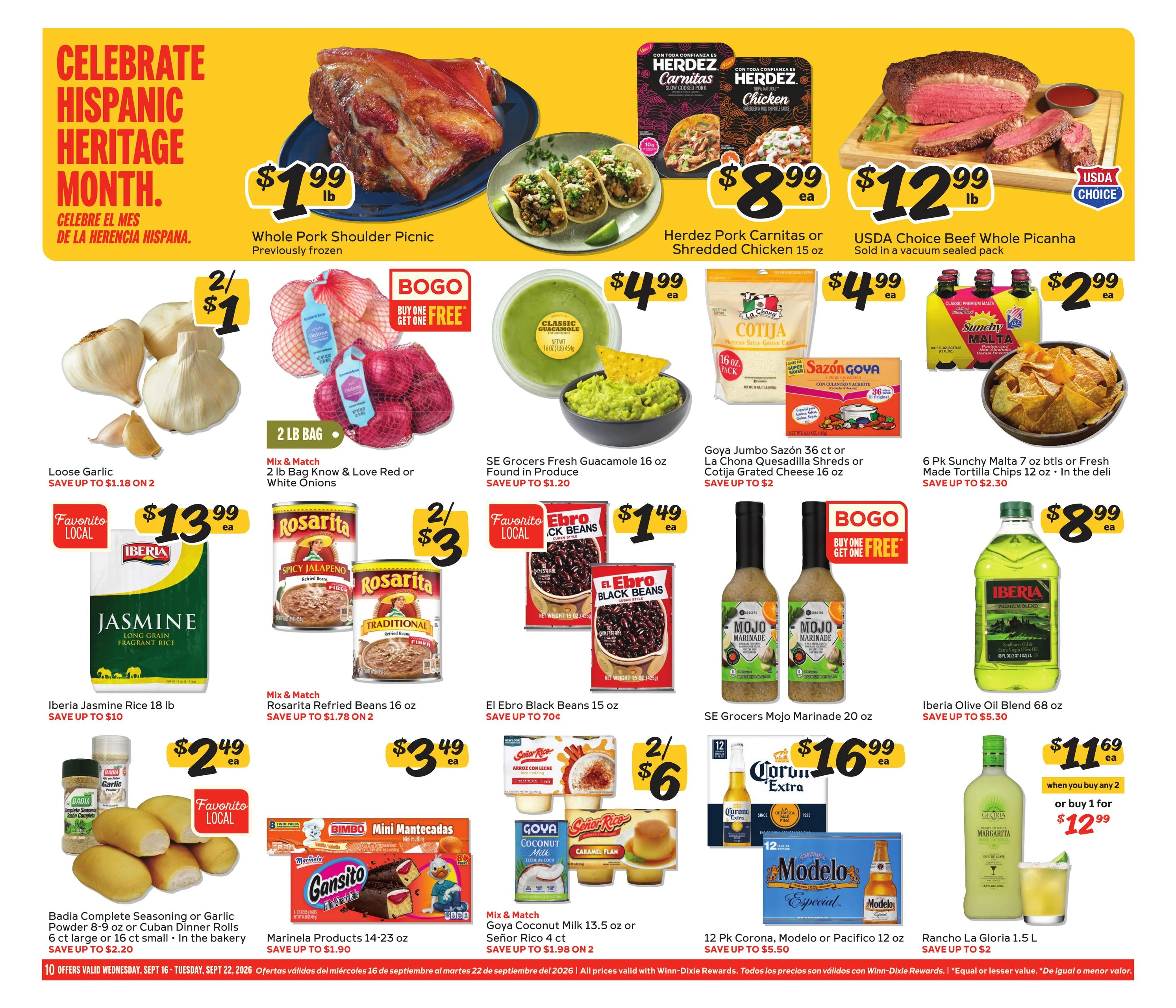 Winn-Dixie Weekly Ad Sep 16 - 22, 2026 - Page 10