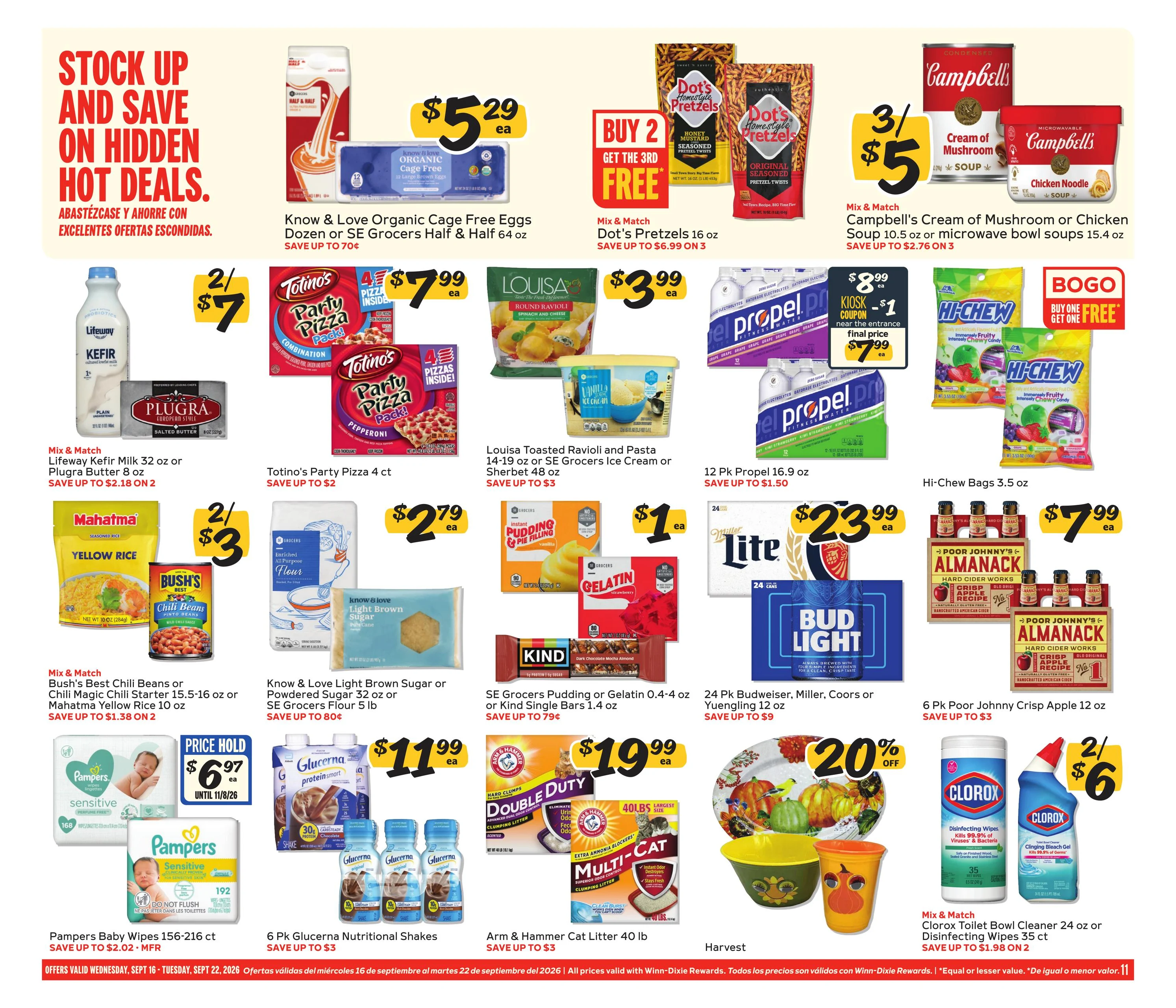 Winn-Dixie Weekly Ad Sep 16 - 22, 2026 - Page 11