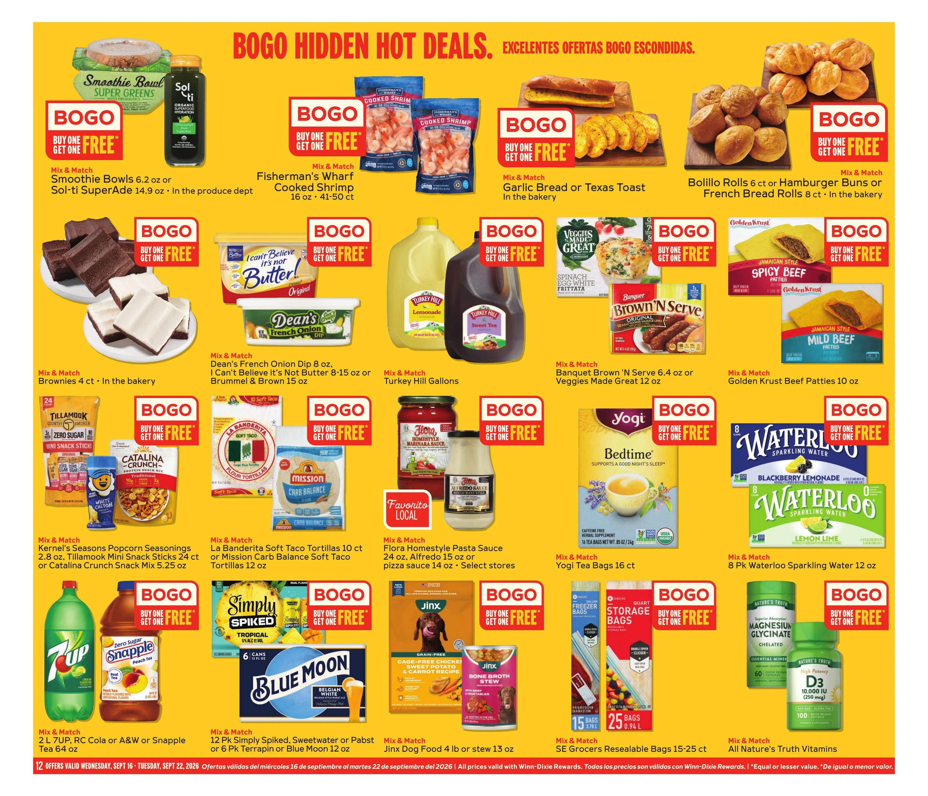 Winn-Dixie Weekly Ad Sep 16 - 22, 2026 - Page 12