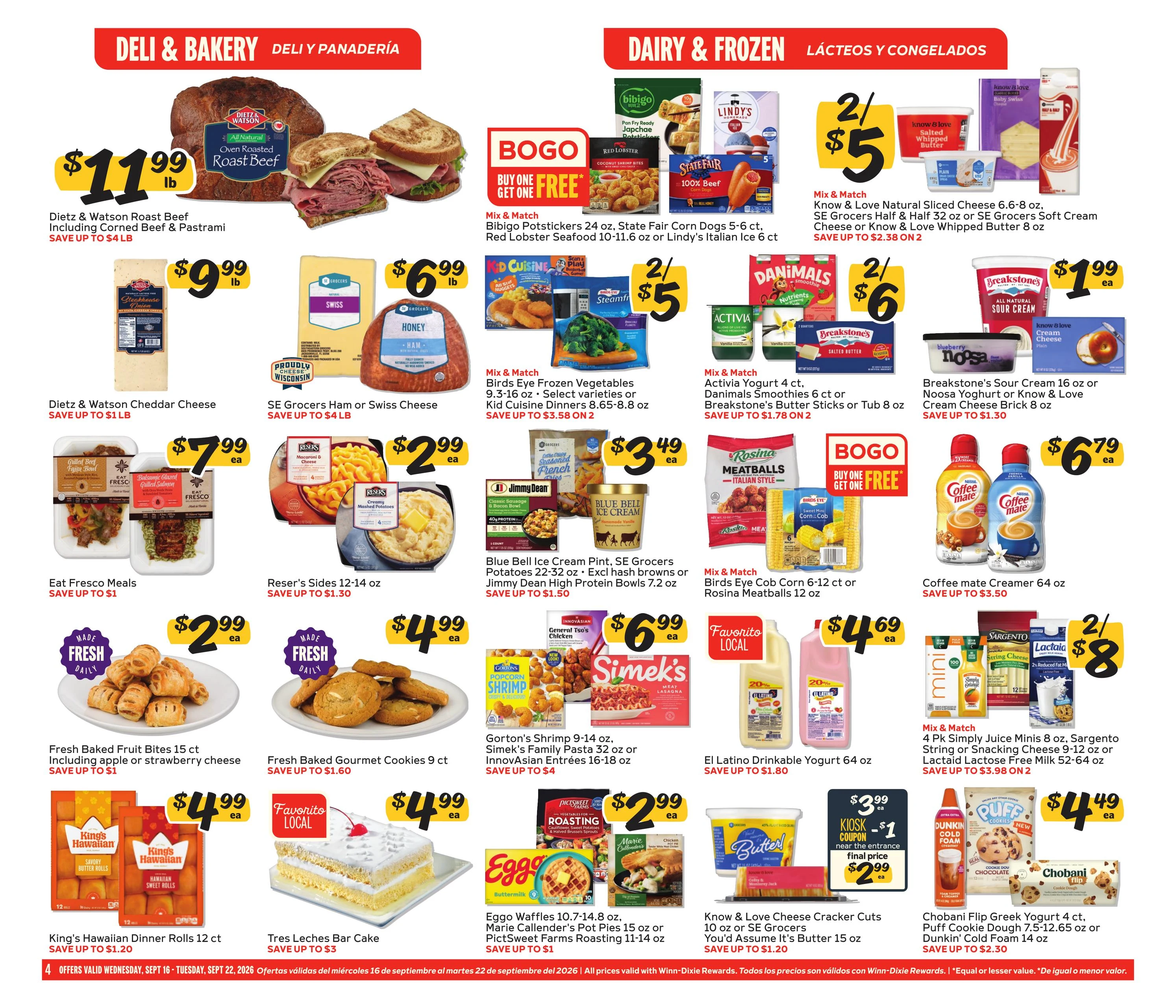 Winn-Dixie Weekly Ad Sep 16 - 22, 2026 - Page 4