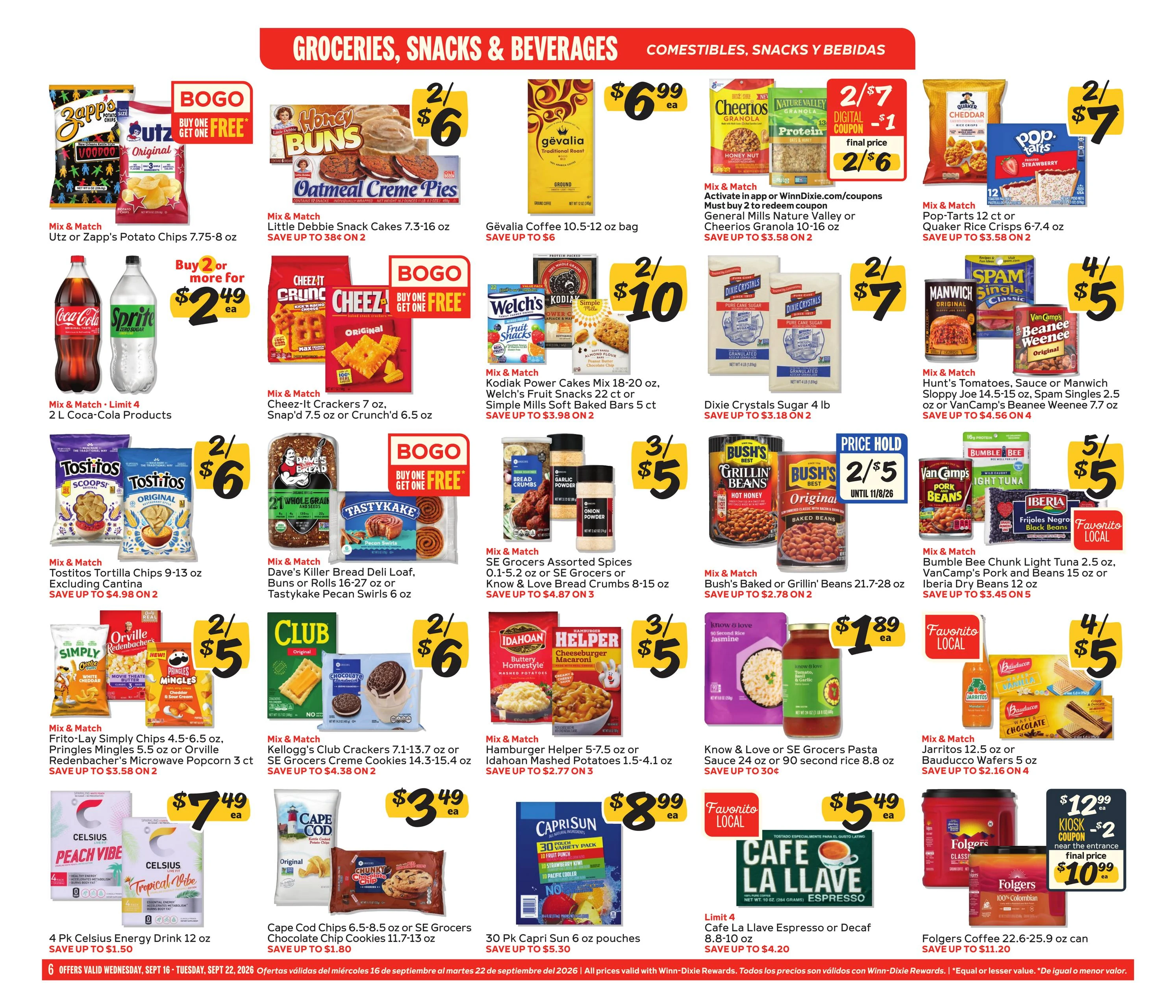 Winn-Dixie Weekly Ad Sep 16 - 22, 2026 - Page 6