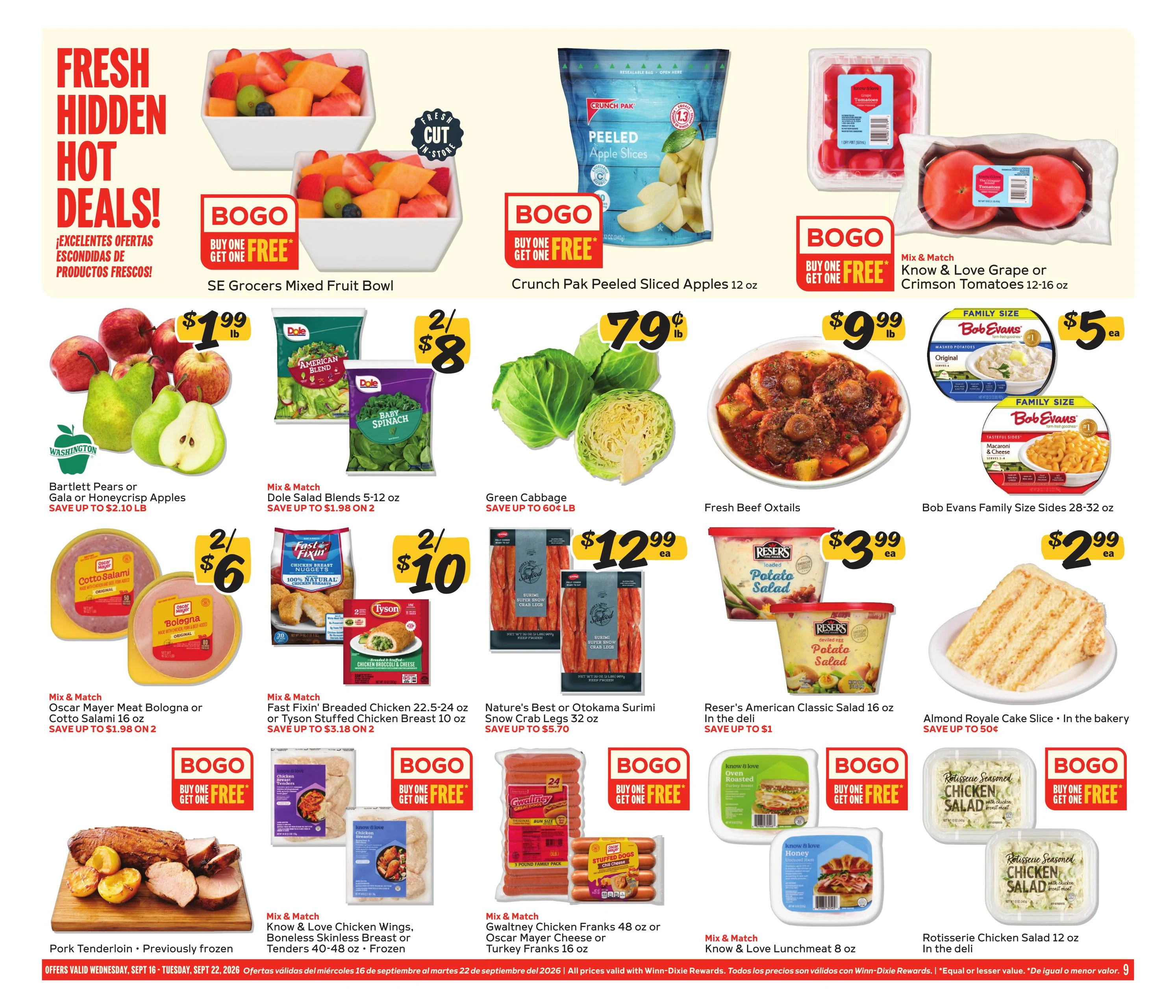Winn-Dixie Weekly Ad Sep 16 - 22, 2026 - Page 9