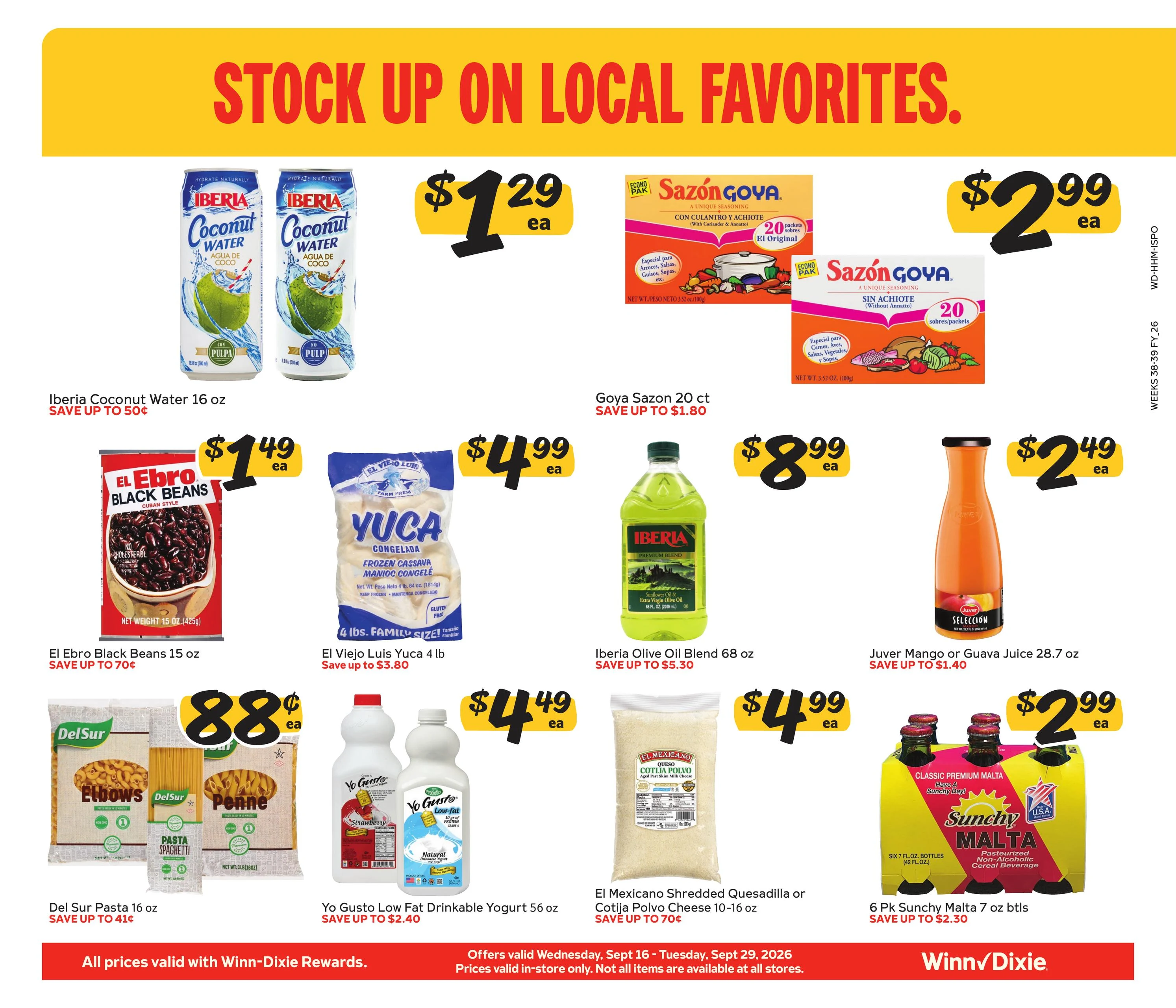 Winn-Dixie Weekly Ad Sep 16 - 29, 2026 - Page 4